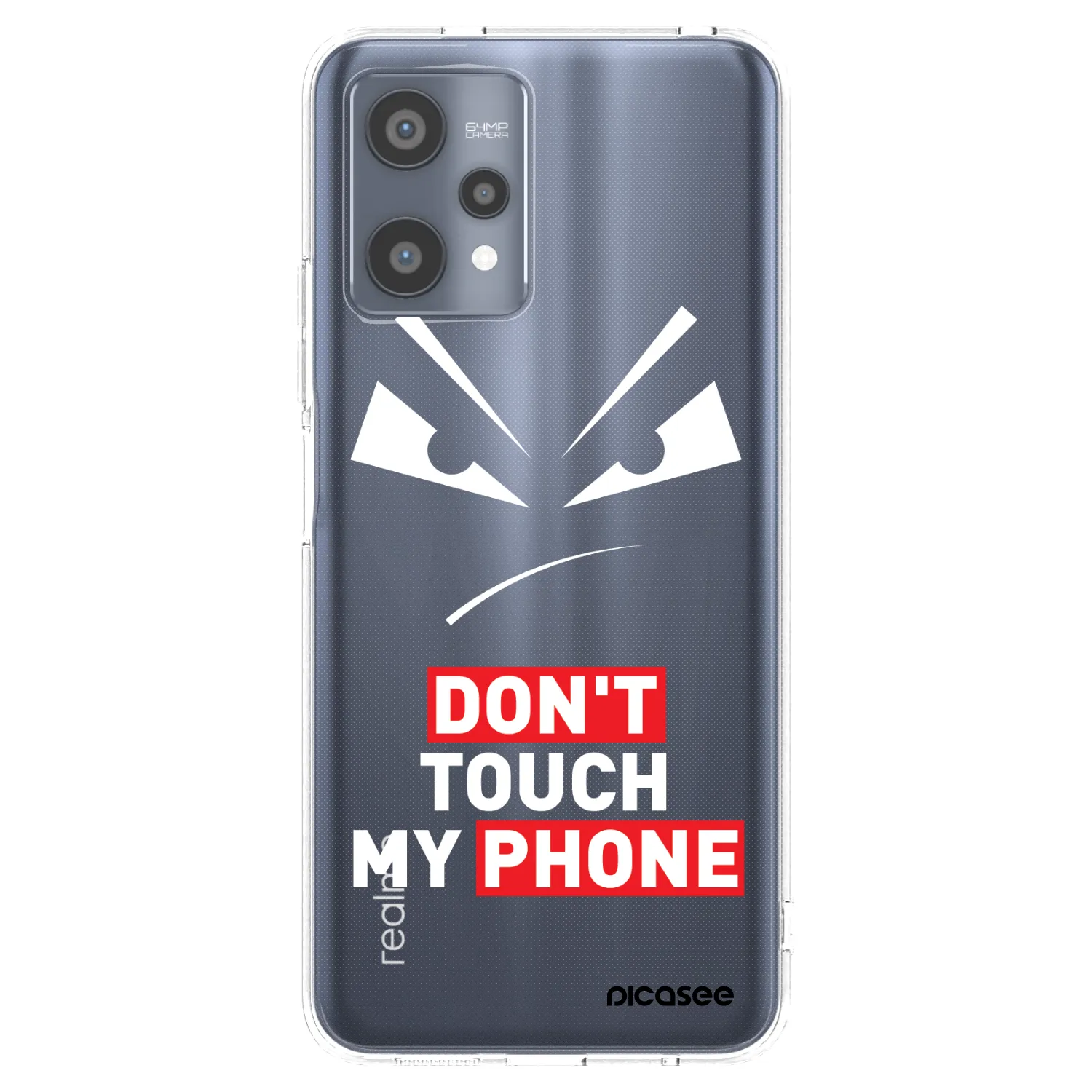 Picasee husă transparentă din silicon pentru Realme 9 Pro 5G - Evil Eye - Transparent