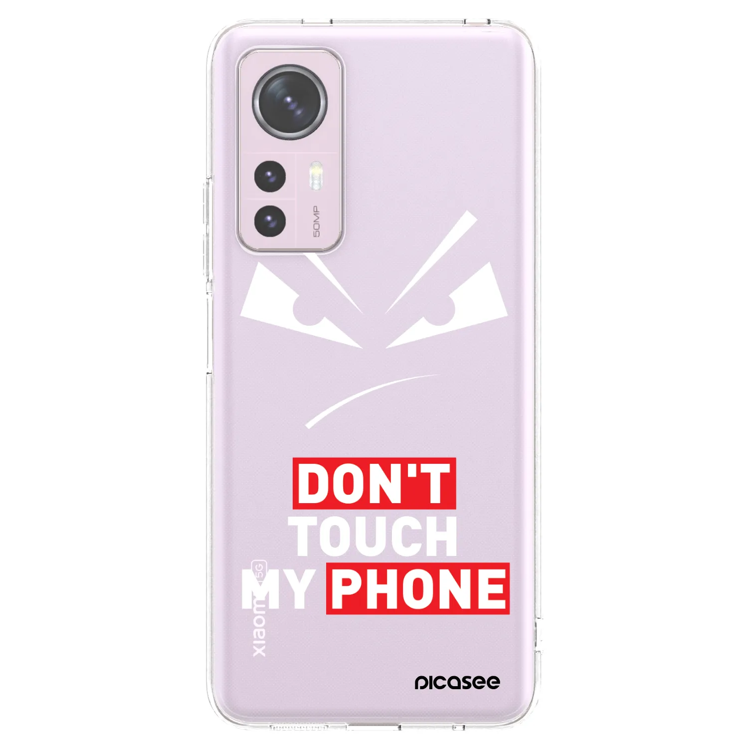 Picasee husă transparentă din silicon pentru Xiaomi 12 - Evil Eye - Transparent