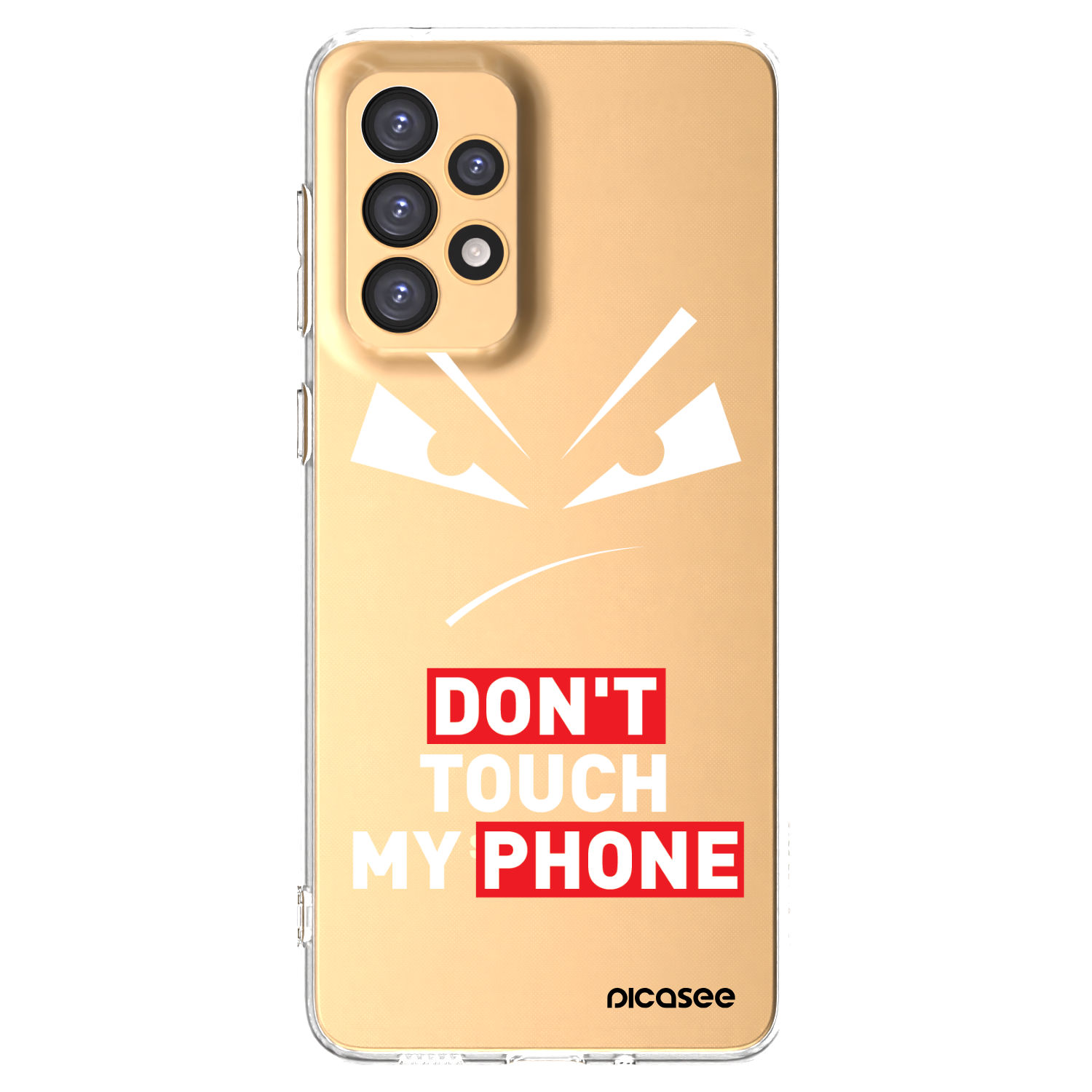 Picasee husă transparentă din silicon pentru Samsung Galaxy A33 5G A336 - Evil Eye - Transparent