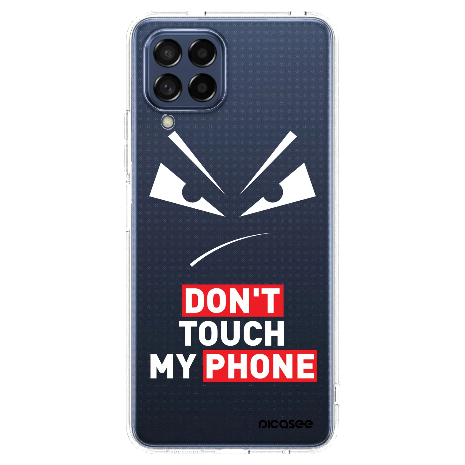 Picasee husă transparentă din silicon pentru Samsung Galaxy M53 5G - Evil Eye - Transparent