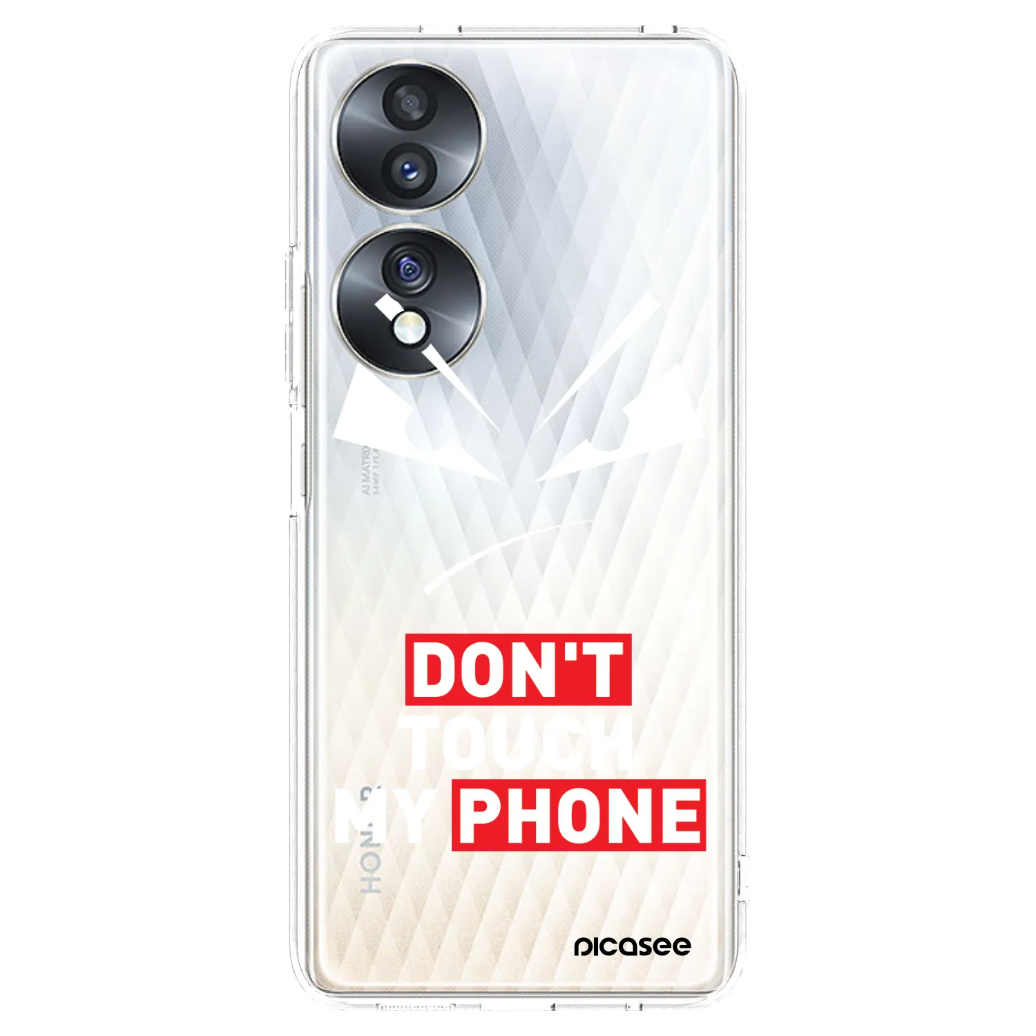 Picasee husă transparentă din silicon pentru Honor 70 - Evil Eye - Transparent