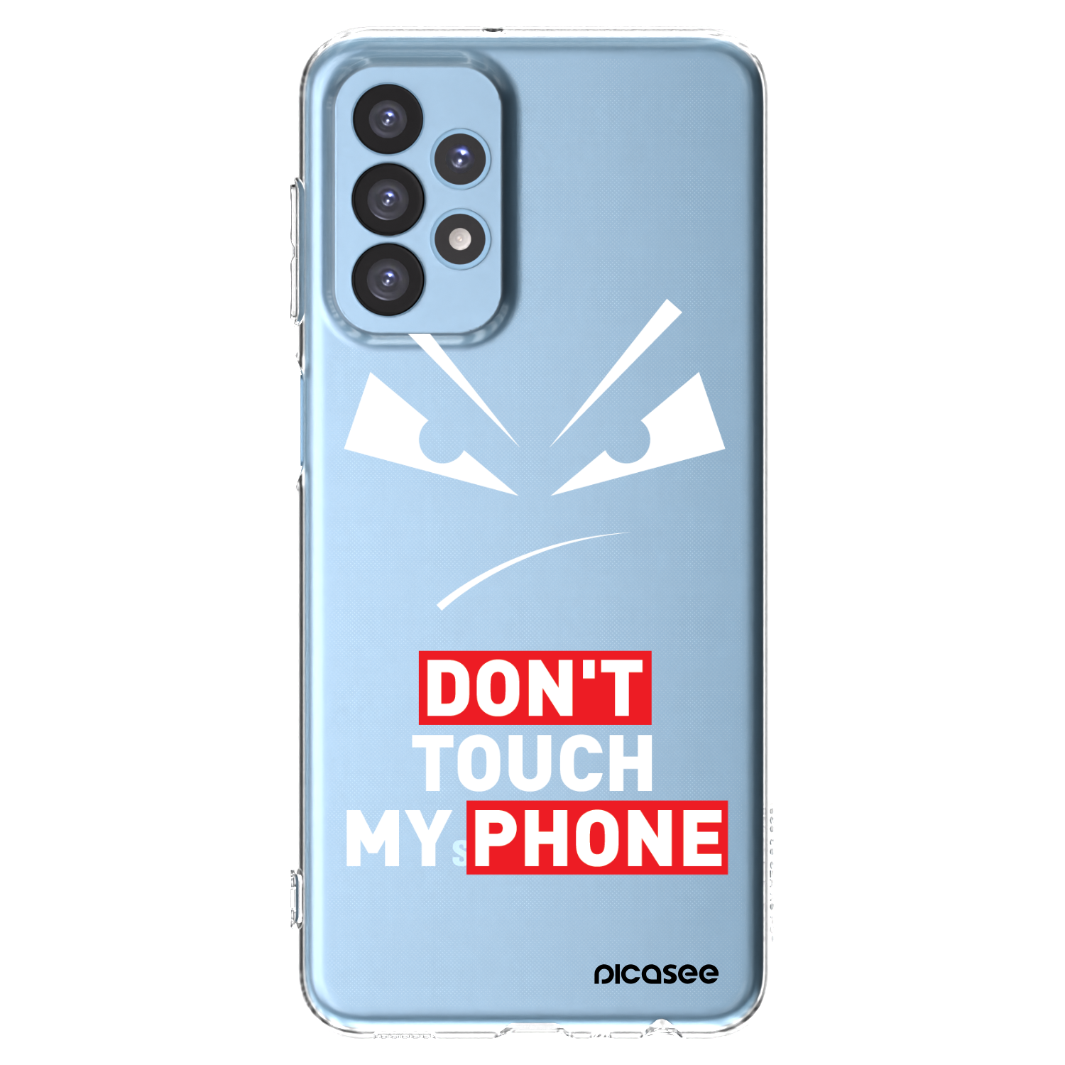 Picasee husă transparentă din silicon pentru Samsung Galaxy A23 A235F 4G - Evil Eye - Transparent