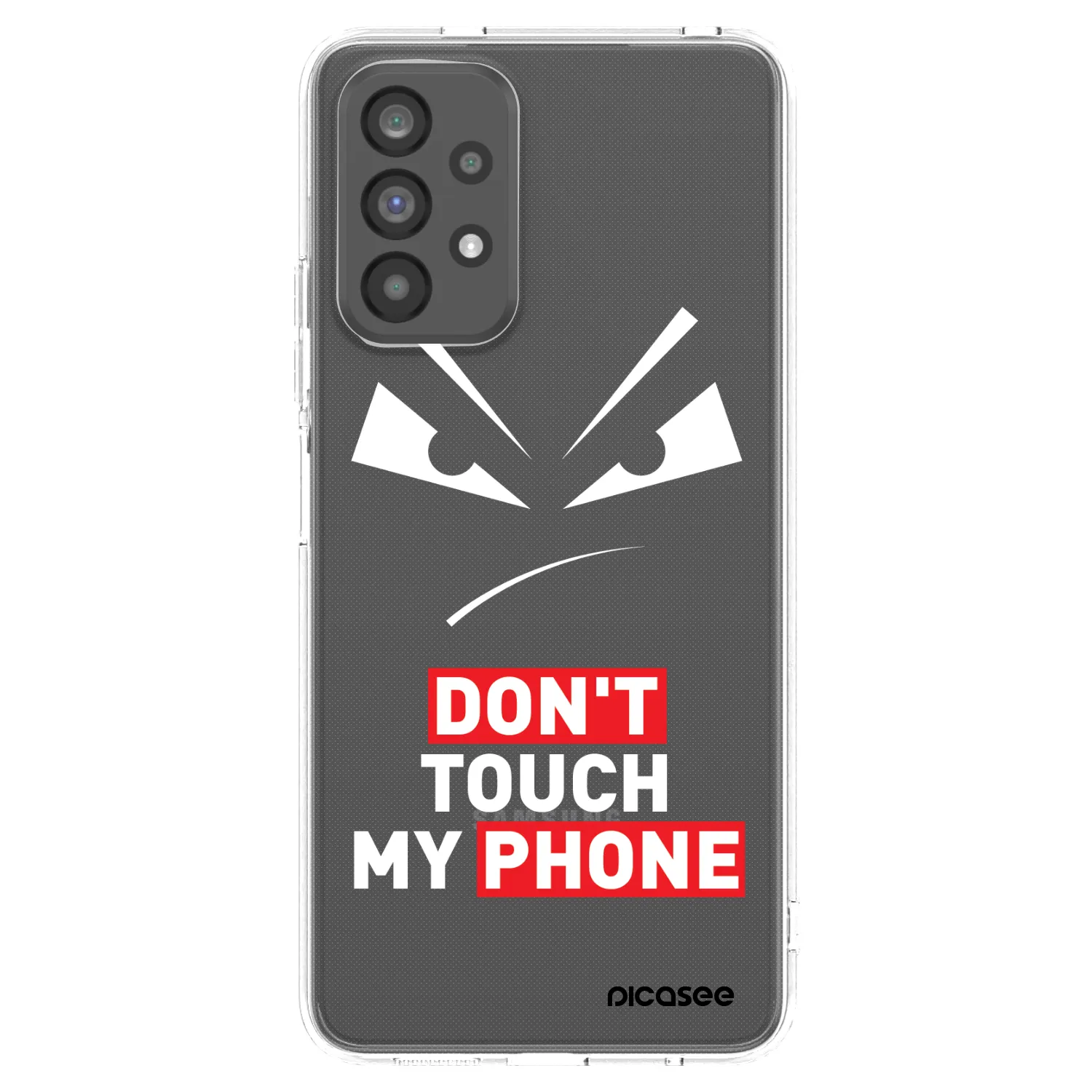 Picasee husă transparentă din silicon pentru Samsung Galaxy A73 5G - Evil Eye - Transparent