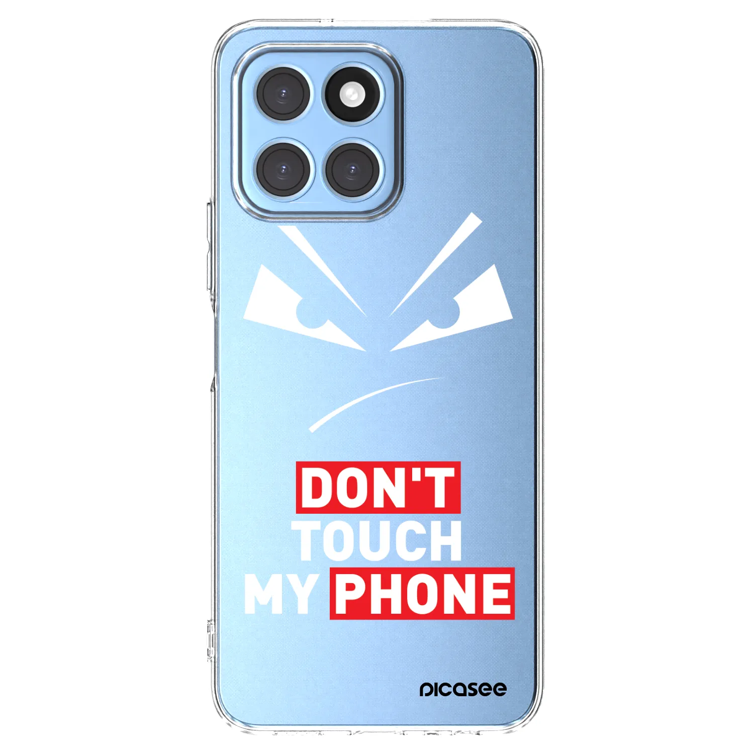 Picasee husă transparentă din silicon pentru Honor X6 - Evil Eye - Transparent