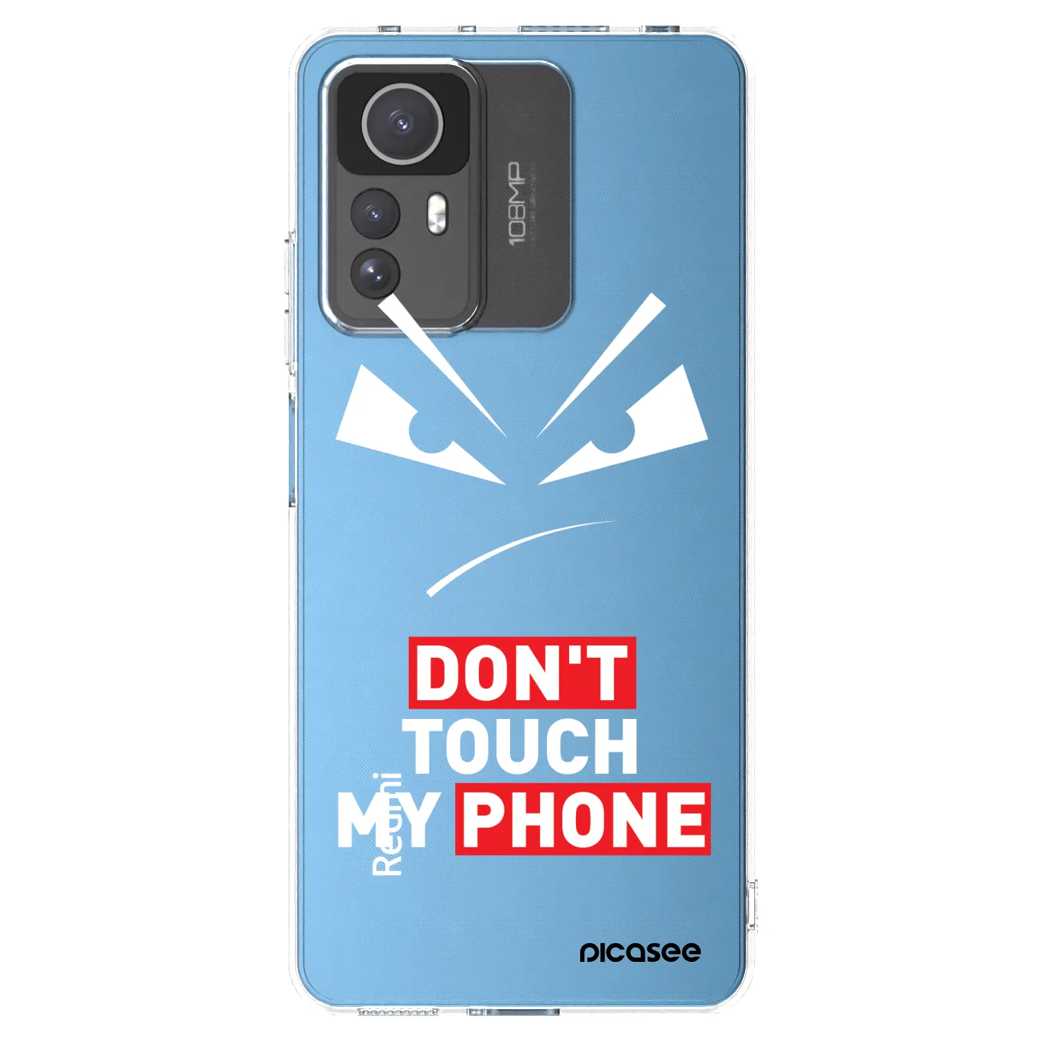 Picasee husă transparentă din silicon pentru Xiaomi Redmi Note 12S - Evil Eye - Transparent