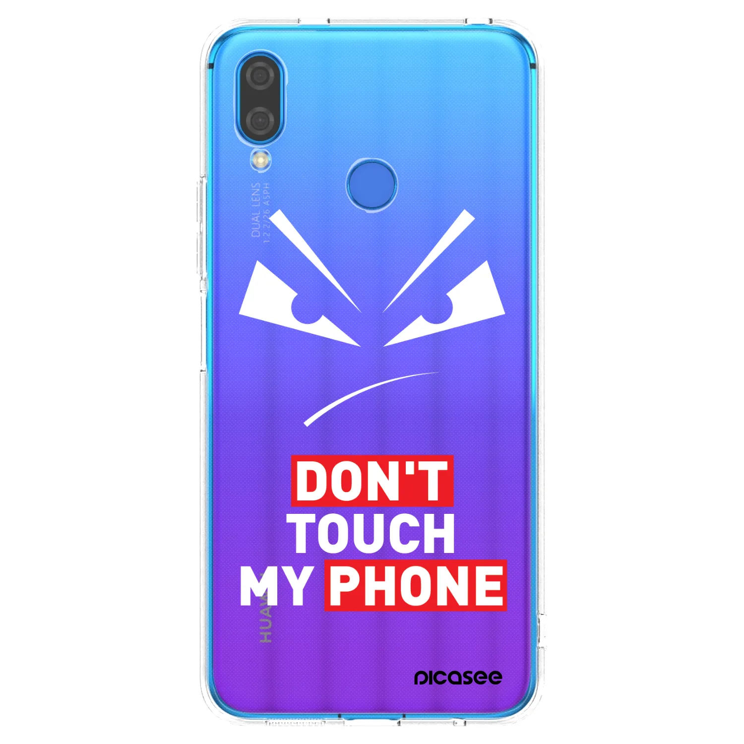 Picasee husă transparentă din silicon pentru Huawei Nova 3 - Evil Eye - Transparent