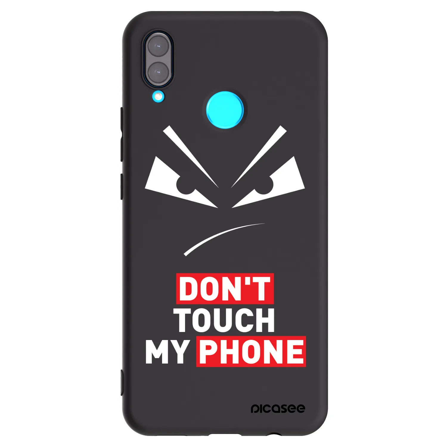 Picasee husă neagră din silicon pentru Huawei Nova 3i - Evil Eye - Transparent