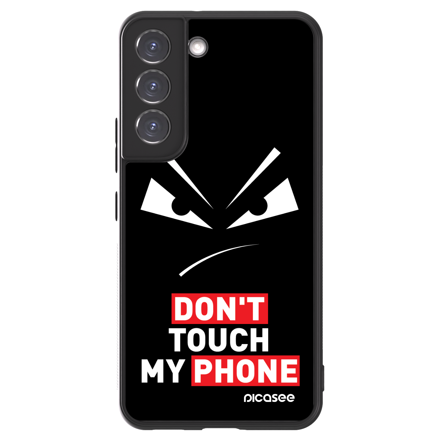 Picasee ULTIMATE CASE PowerShare pentru Samsung Galaxy S22 5G - Evil Eye - Transparent