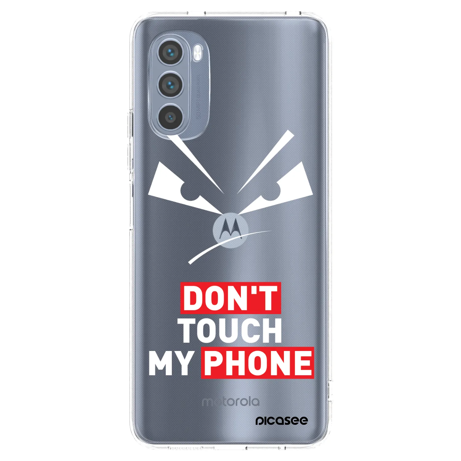 Picasee husă transparentă din silicon pentru Motorola Moto G62 - Evil Eye - Transparent