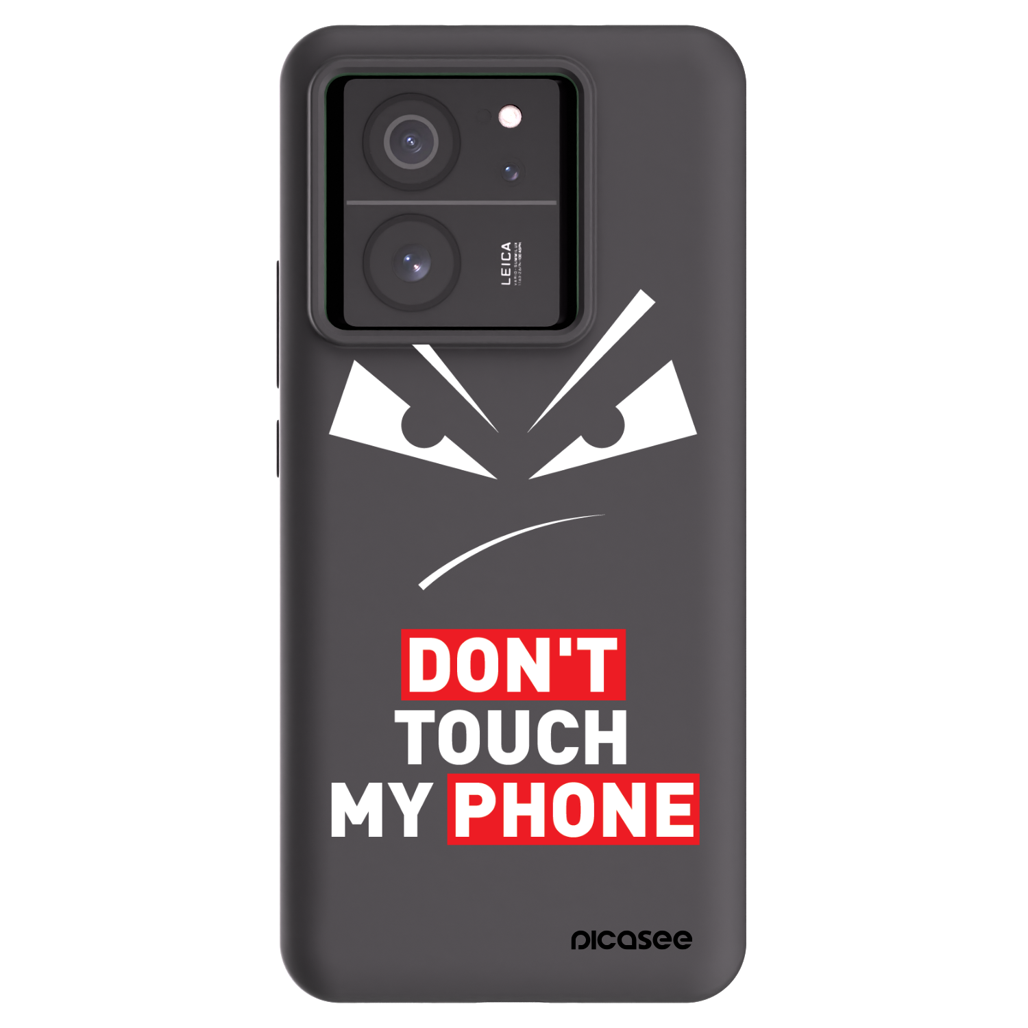 Picasee husă neagră din silicon pentru Xiaomi 13T - Evil Eye - Transparent