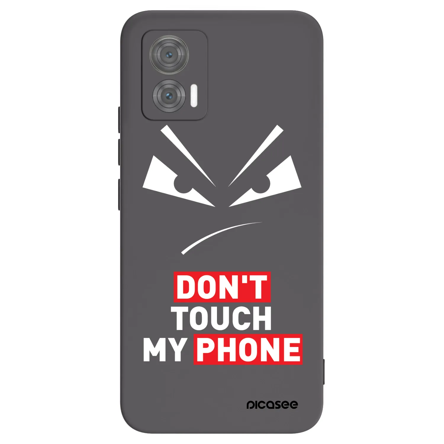 Picasee husă neagră din silicon pentru Motorola Edge 30 Neo - Evil Eye - Transparent