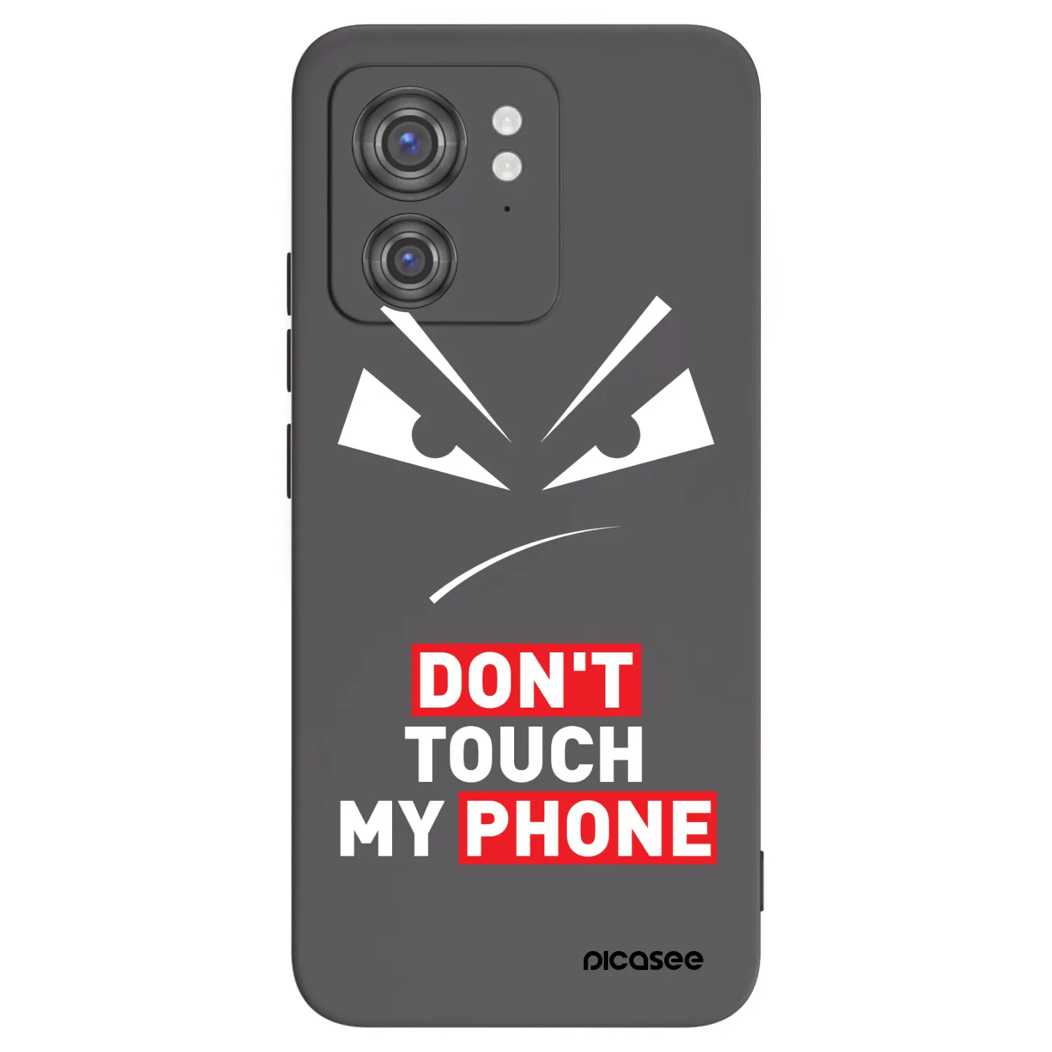 Picasee husă neagră din silicon pentru Motorola Edge 40 - Evil Eye - Transparent