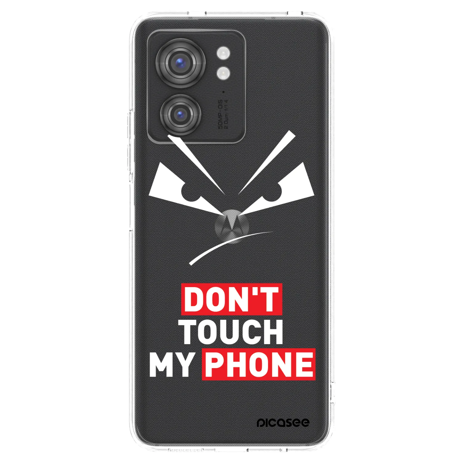 Picasee husă transparentă din silicon pentru Motorola Edge 40 - Evil Eye - Transparent