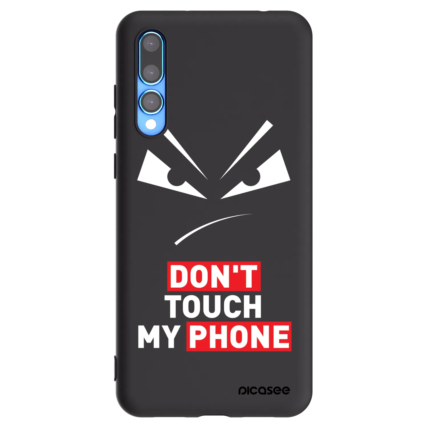 Picasee husă neagră din silicon pentru Huawei P20 Pro - Evil Eye - Transparent