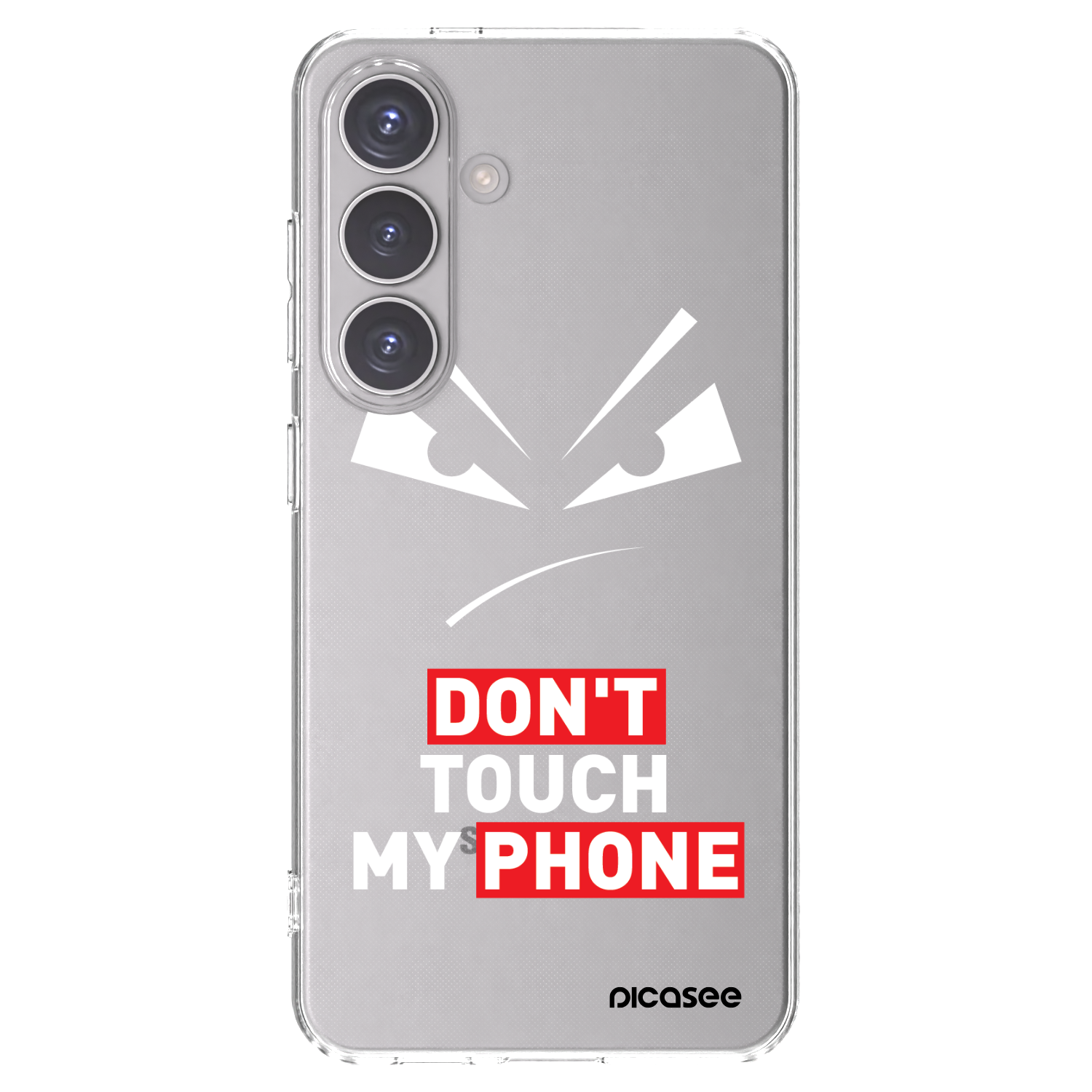 Picasee husă transparentă din silicon pentru Samsung Galaxy S24 S921B 5G - Evil Eye - Transparent