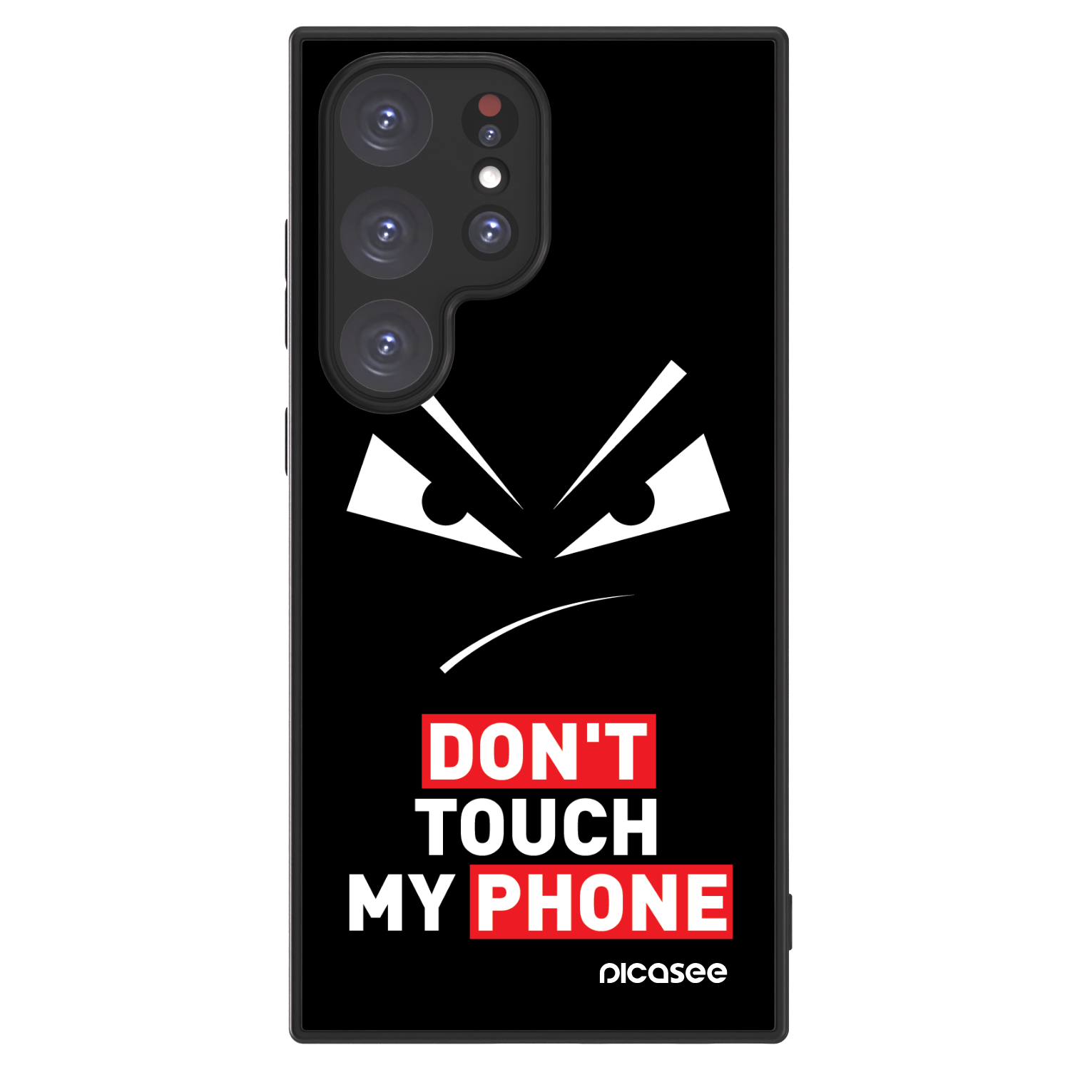 Picasee ULTIMATE CASE PowerShare pentru Samsung Galaxy S24 Ultra S928B 5G - Evil Eye - Transparent