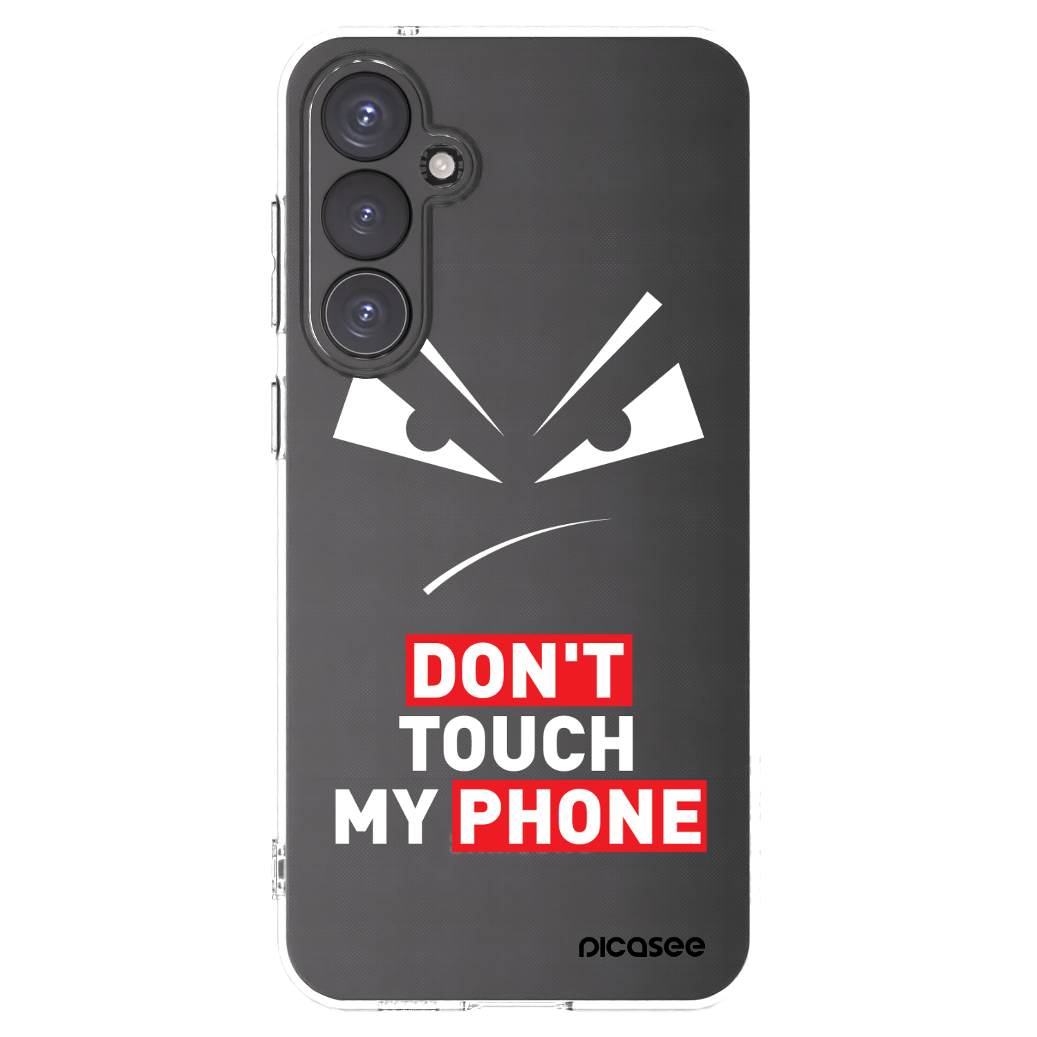 Picasee husă transparentă din silicon pentru Samsung Galaxy S23 FE S711B - Evil Eye - Transparent