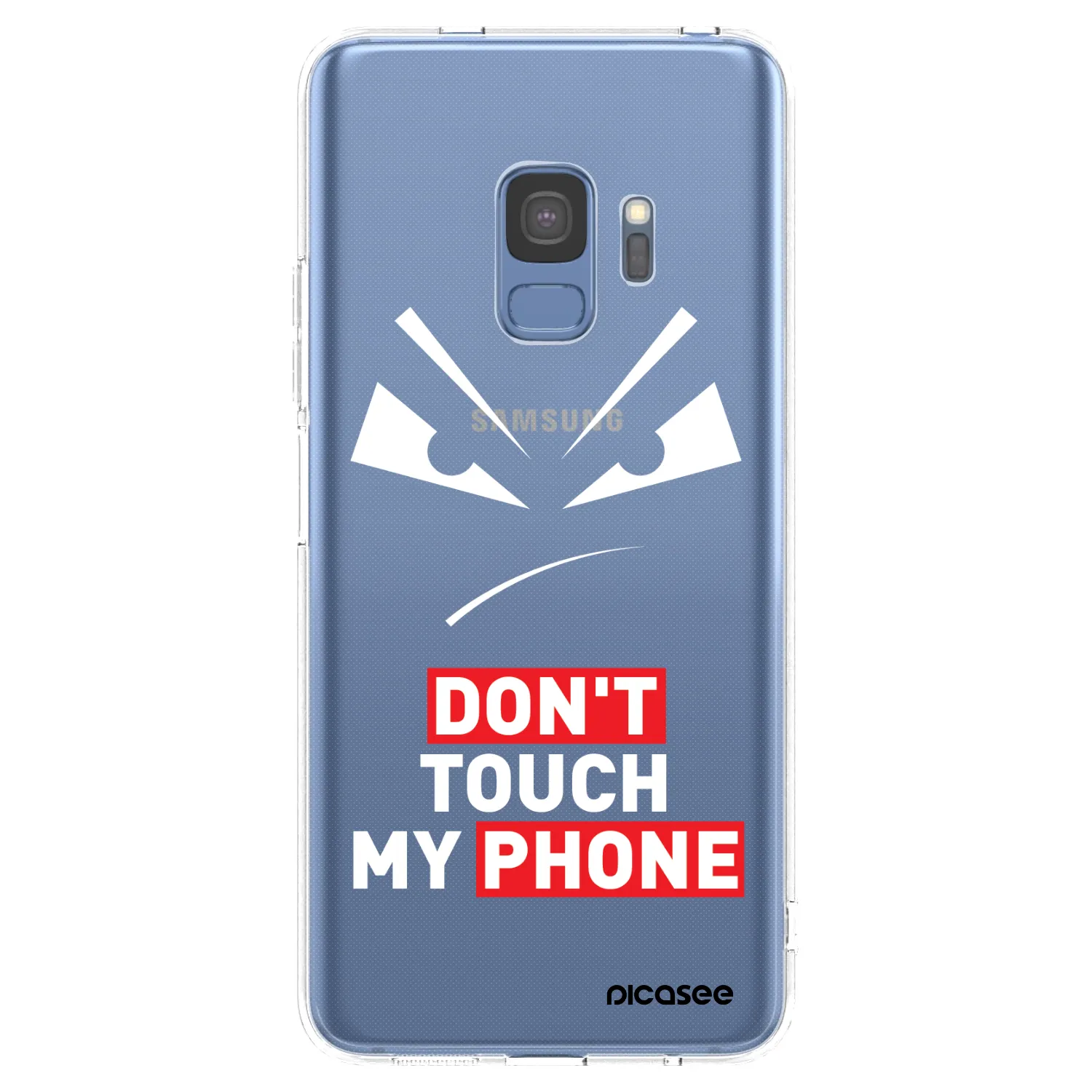 Picasee husă transparentă din silicon pentru Samsung Galaxy S9 G960F - Evil Eye - Transparent