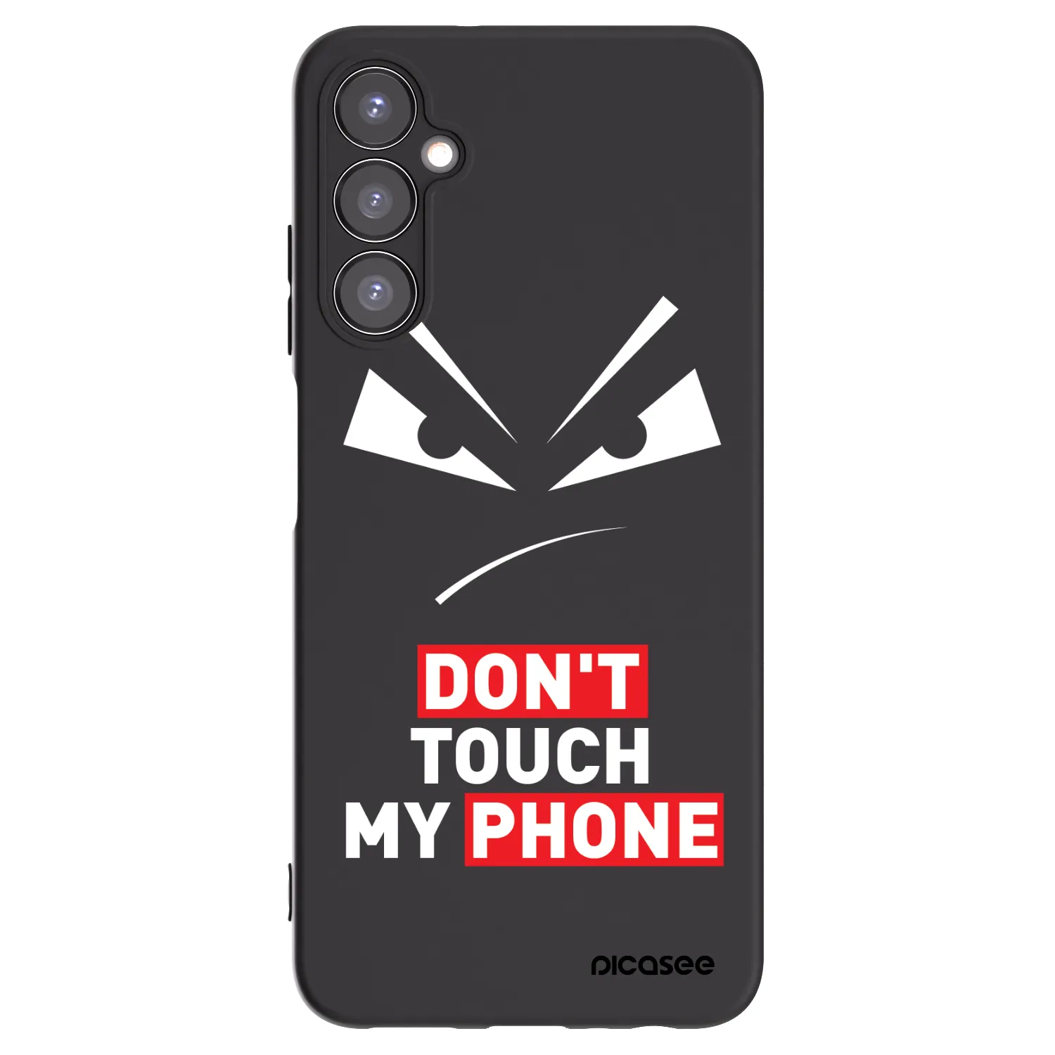 Picasee husă neagră din silicon pentru Samsung Galaxy A05s A057G - Evil Eye - Transparent