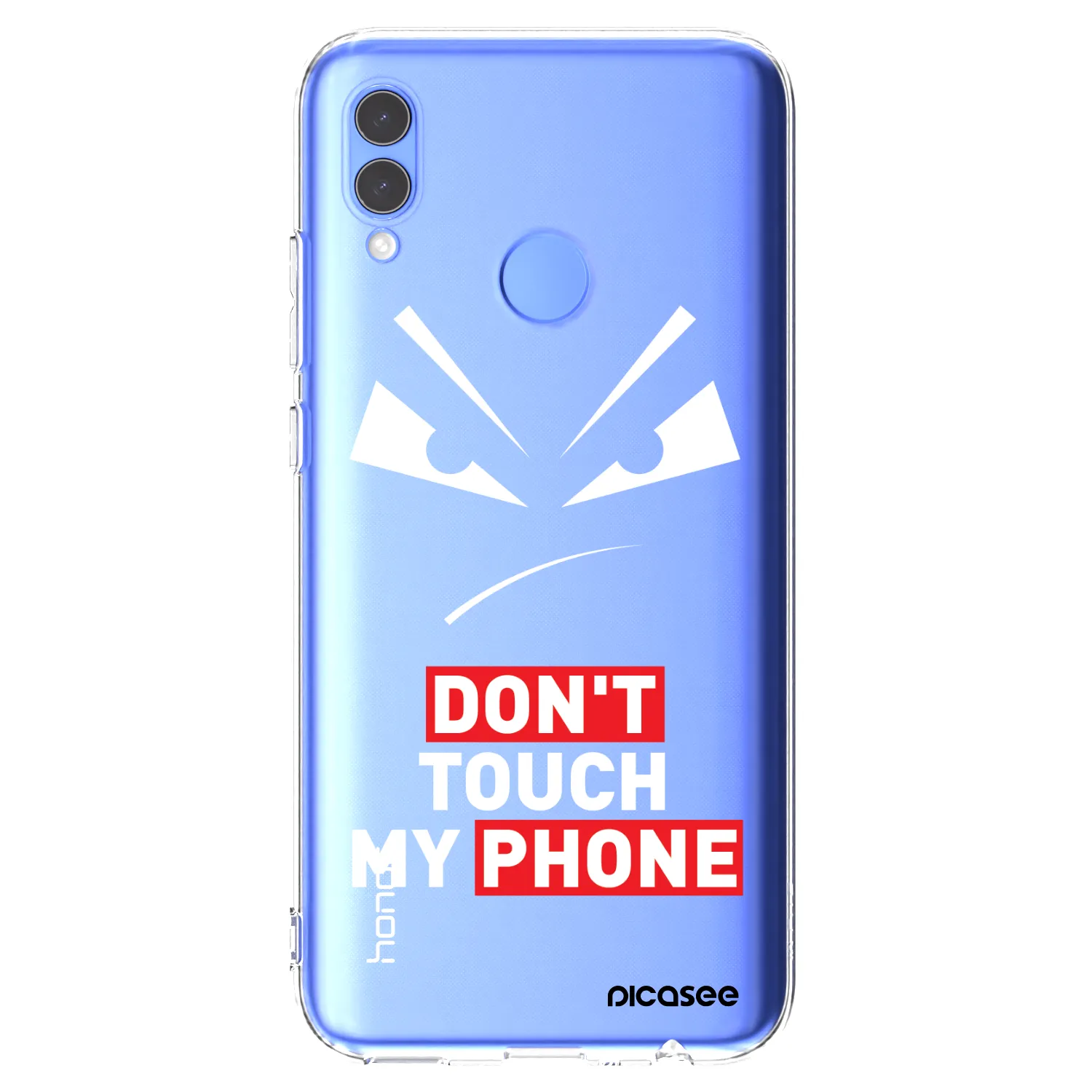 Picasee husă transparentă din silicon pentru Honor 10 Lite - Evil Eye - Transparent