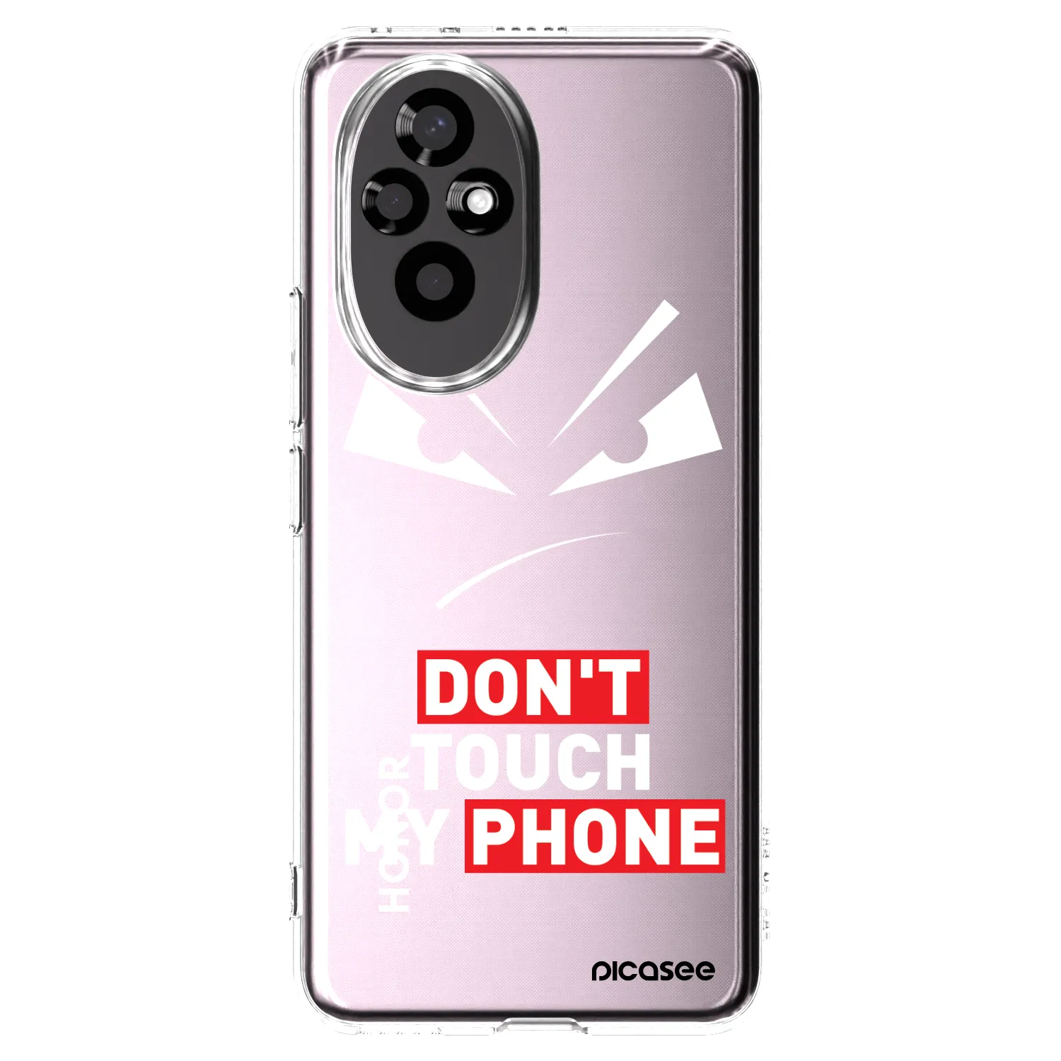 Picasee husă transparentă din silicon pentru Honor 200 Pro 5G - Evil Eye - Transparent