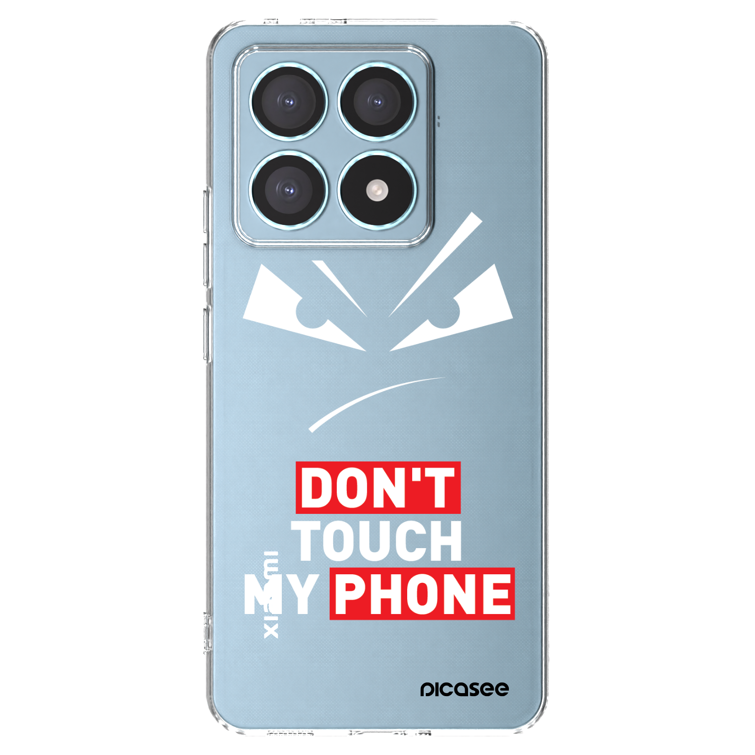 Picasee husă transparentă din silicon pentru Xiaomi 14T Pro - Evil Eye - Transparent