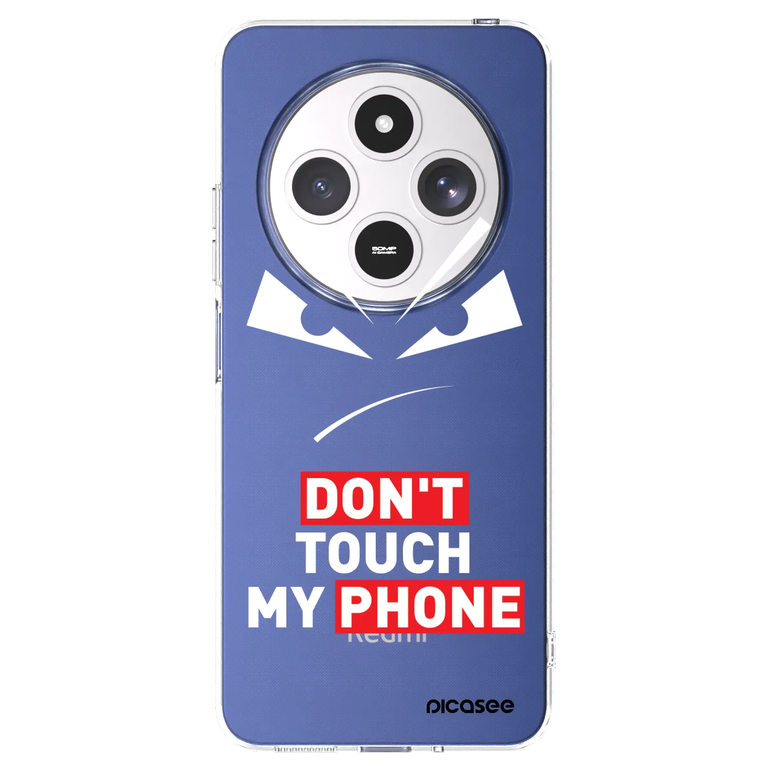 Picasee husă transparentă din silicon pentru Xiaomi Redmi 14C - Evil Eye - Transparent