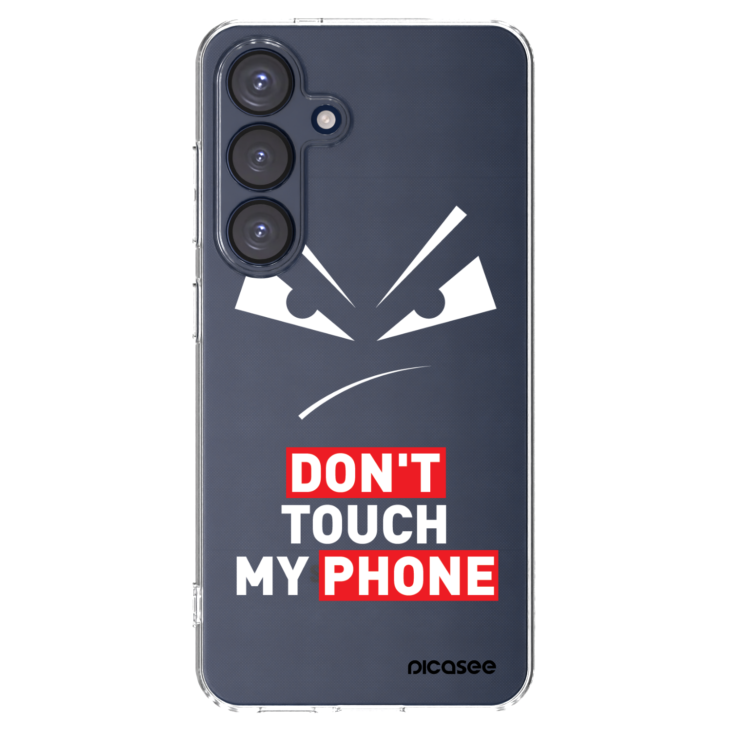 Picasee husă transparentă din silicon pentru Samsung Galaxy S25 5G - Evil Eye - Transparent