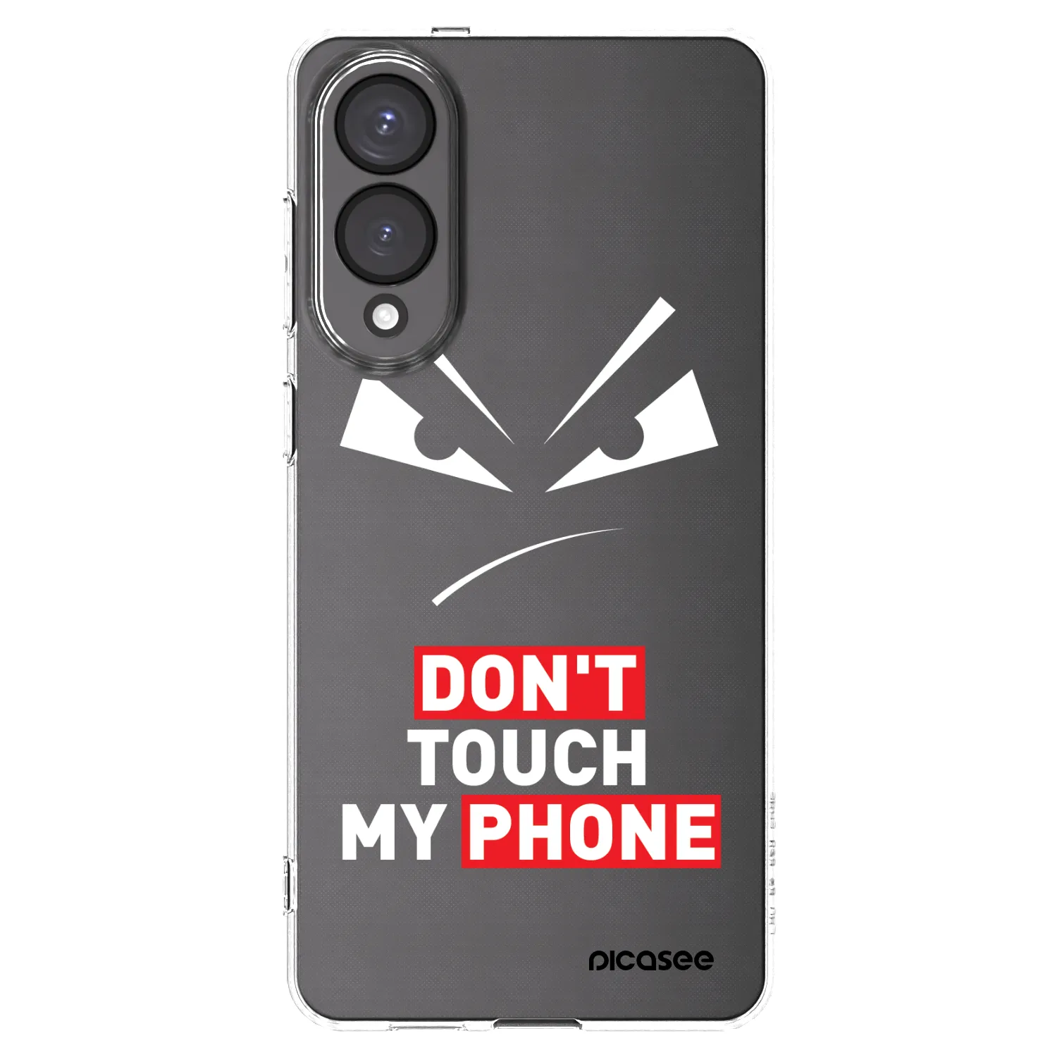 Picasee husă transparentă din silicon pentru Samsung Galaxy S25 Edge 5G - Evil Eye - Transparent