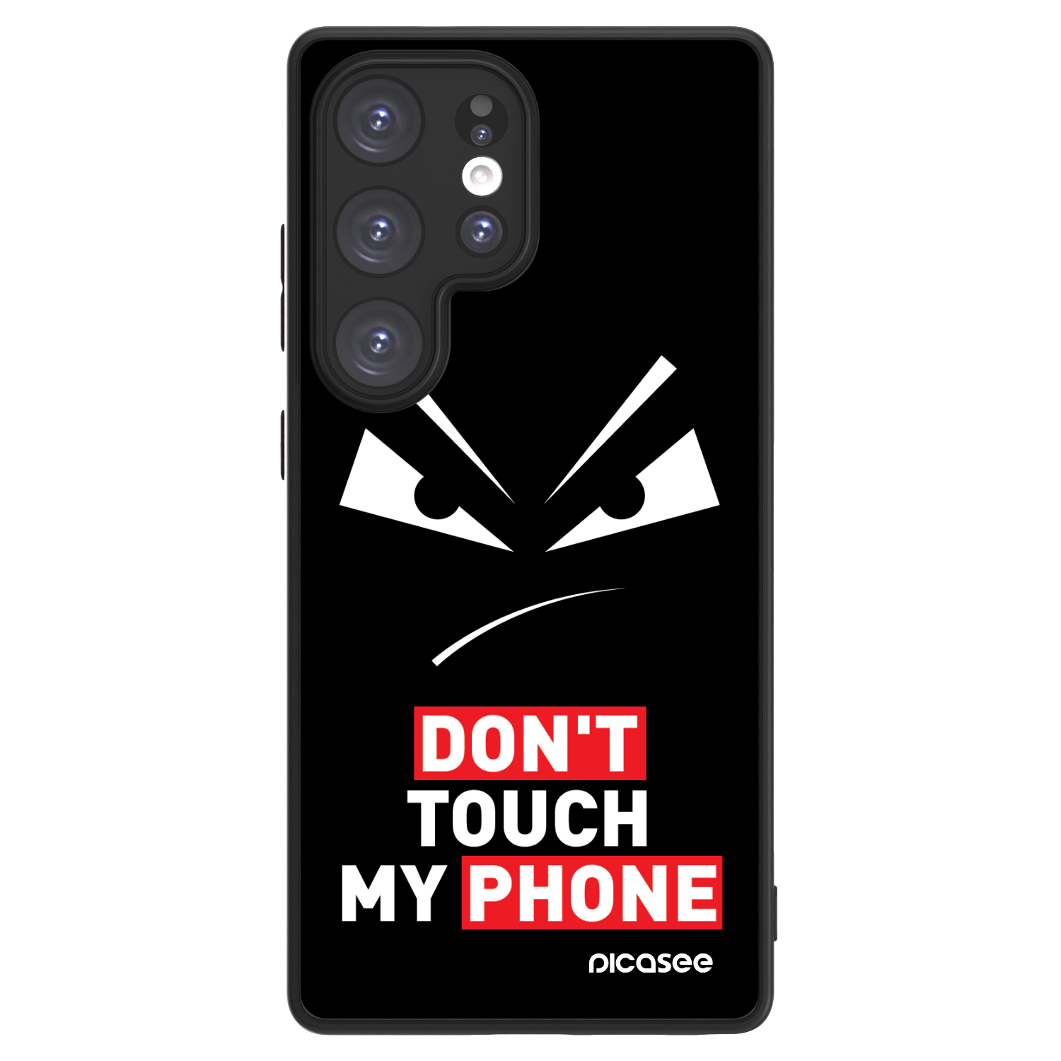 Picasee ULTIMATE CASE PowerShare pentru Samsung Galaxy S25 Ultra 5G - Evil Eye - Transparent