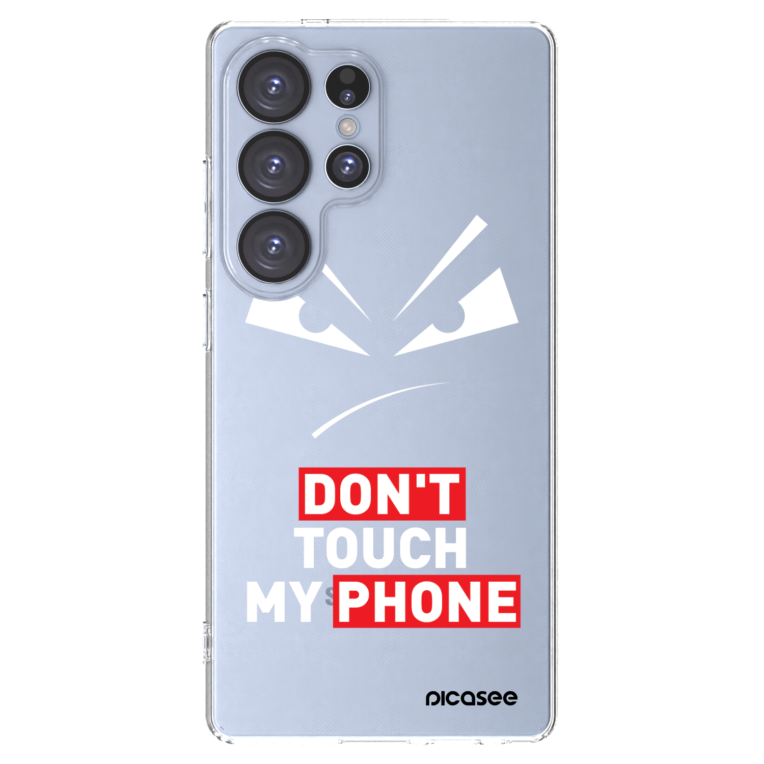 Picasee husă transparentă din silicon pentru Samsung Galaxy S25 Ultra 5G - Evil Eye - Transparent