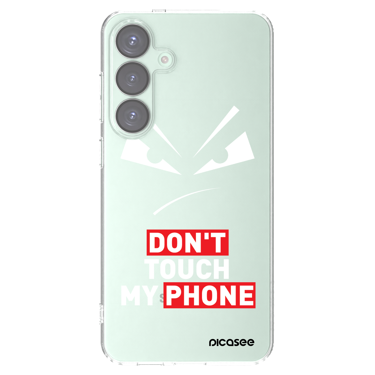 Picasee husă transparentă din silicon pentru Samsung Galaxy S25+ 5G - Evil Eye - Transparent