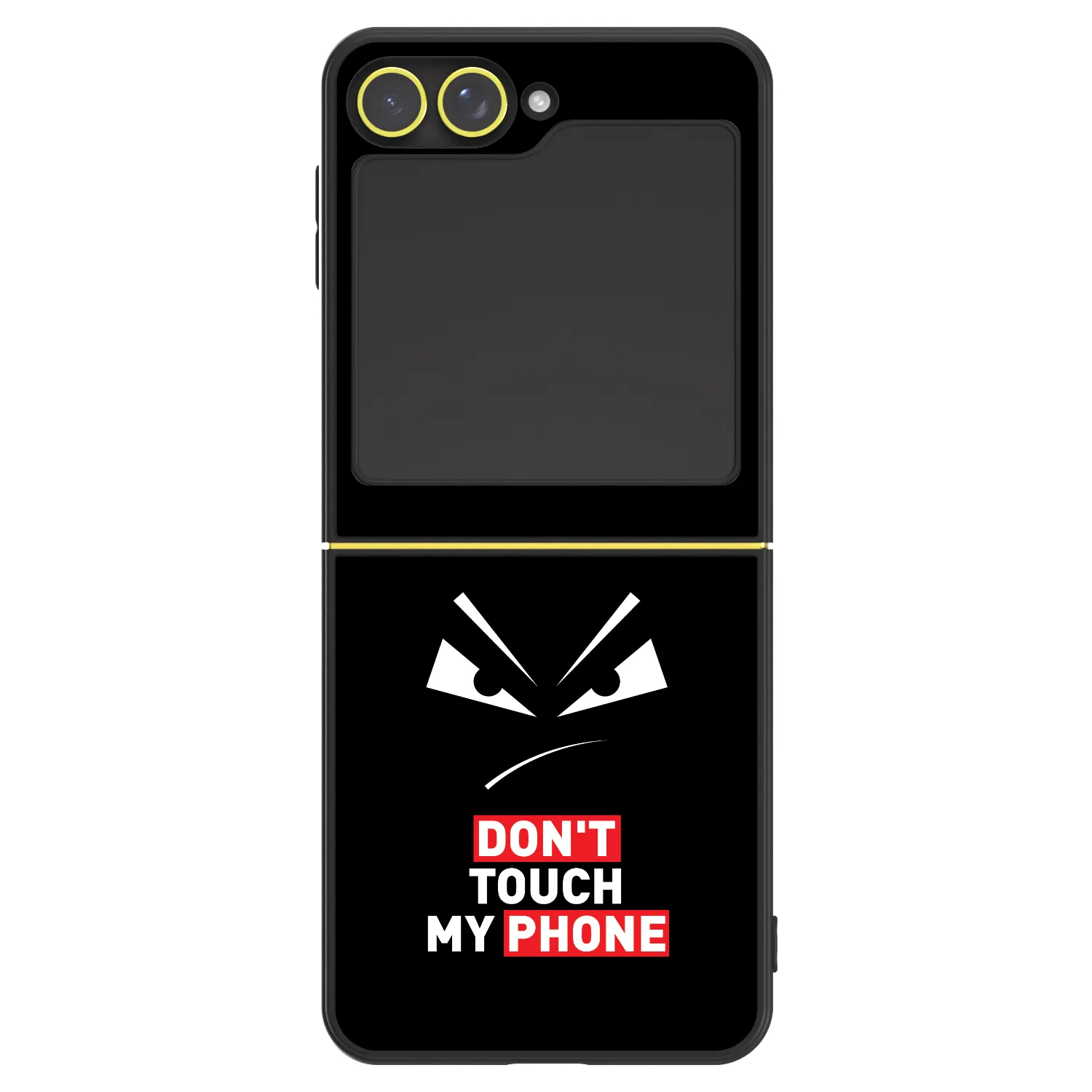 Picasee ULTIMATE CASE pentru Samsung Galaxy Z Flip5 5G - Evil Eye - Transparent