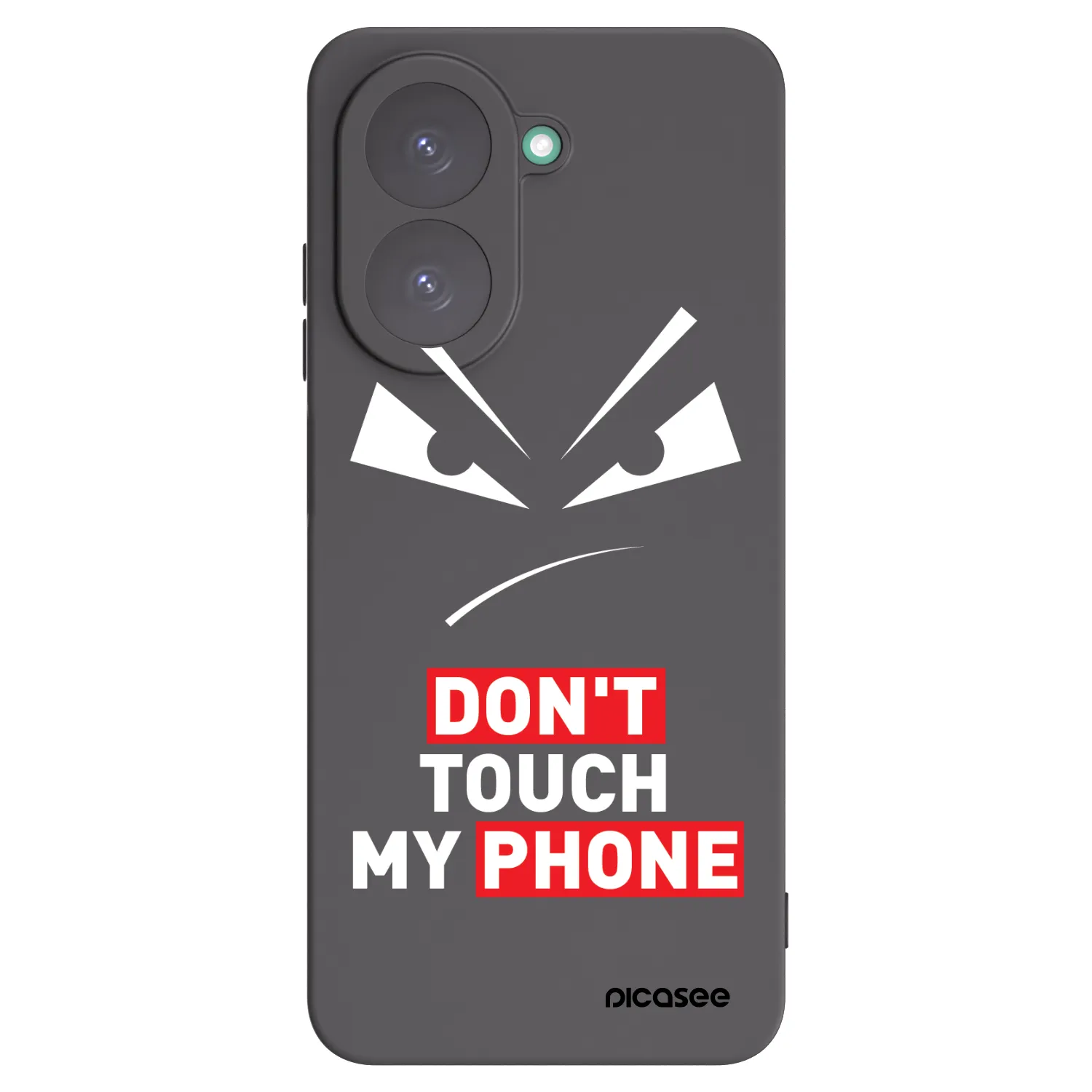 Picasee husă neagră din silicon pentru Xiaomi Redmi A5 - Evil Eye - Transparent