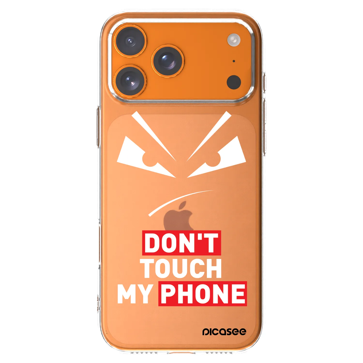 Picasee husă transparentă din silicon pentru Apple iPhone 17 Pro Max - Evil Eye - Transparent