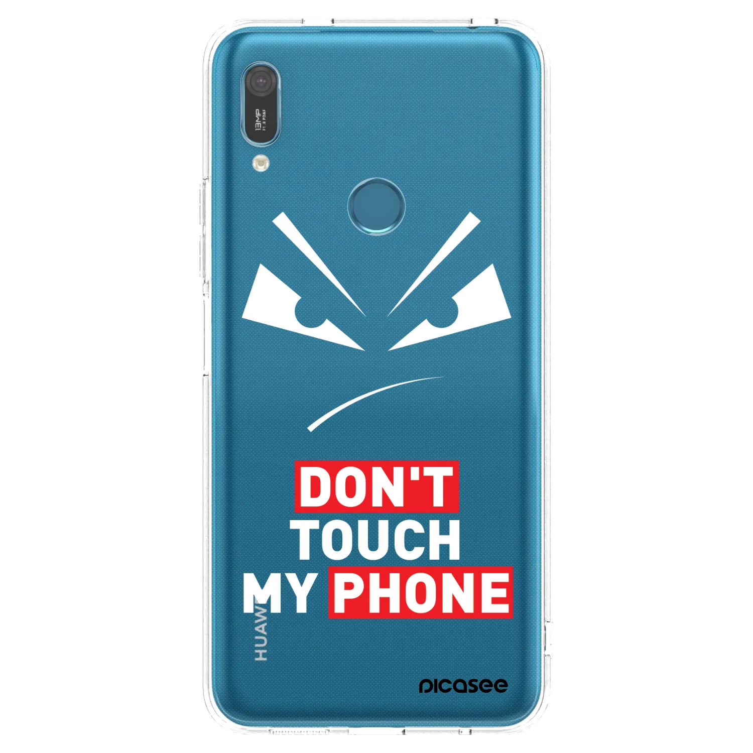 Picasee husă transparentă din silicon pentru Huawei Y6 2019 - Evil Eye - Transparent