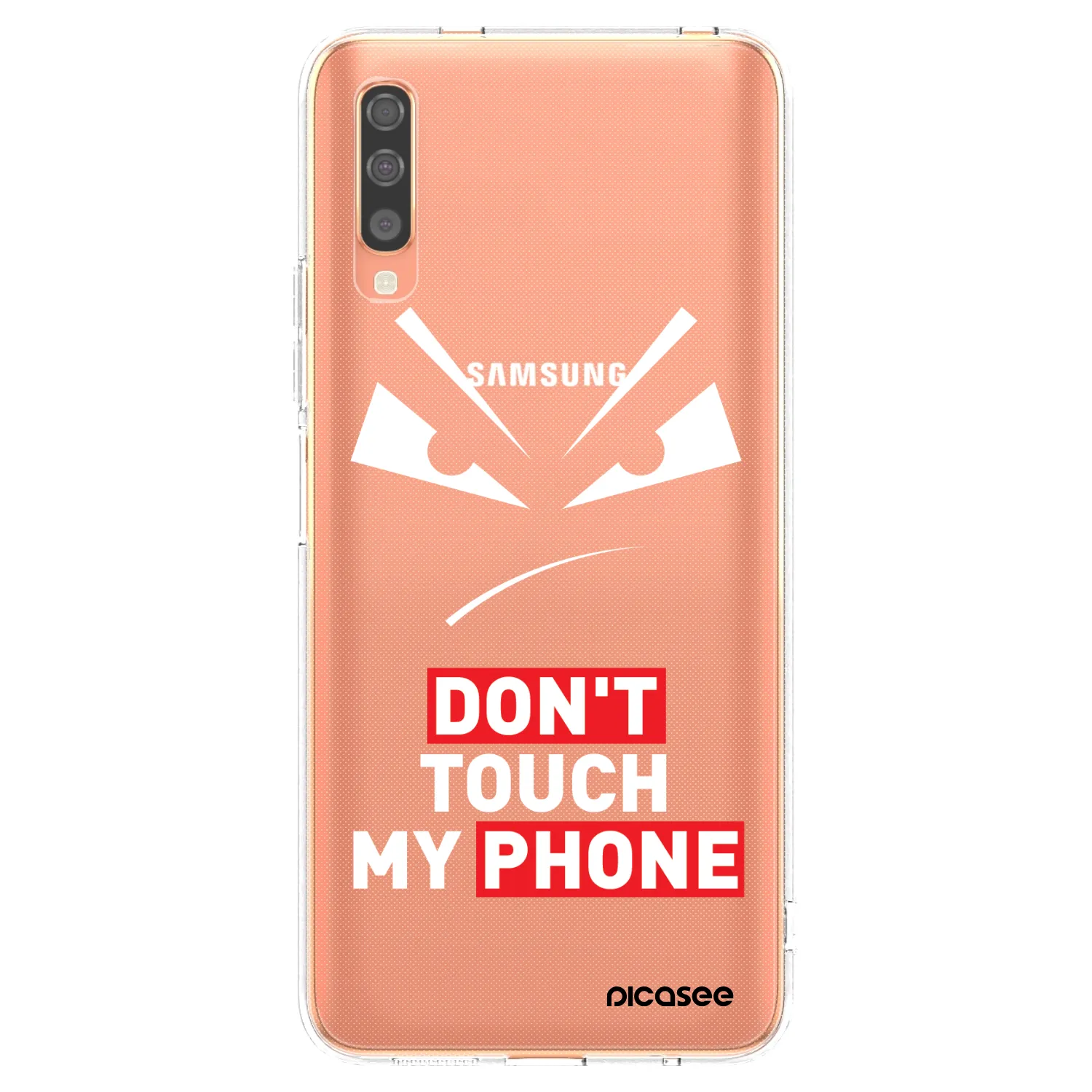 Picasee husă transparentă din silicon pentru Samsung Galaxy A70 A705F - Evil Eye - Transparent