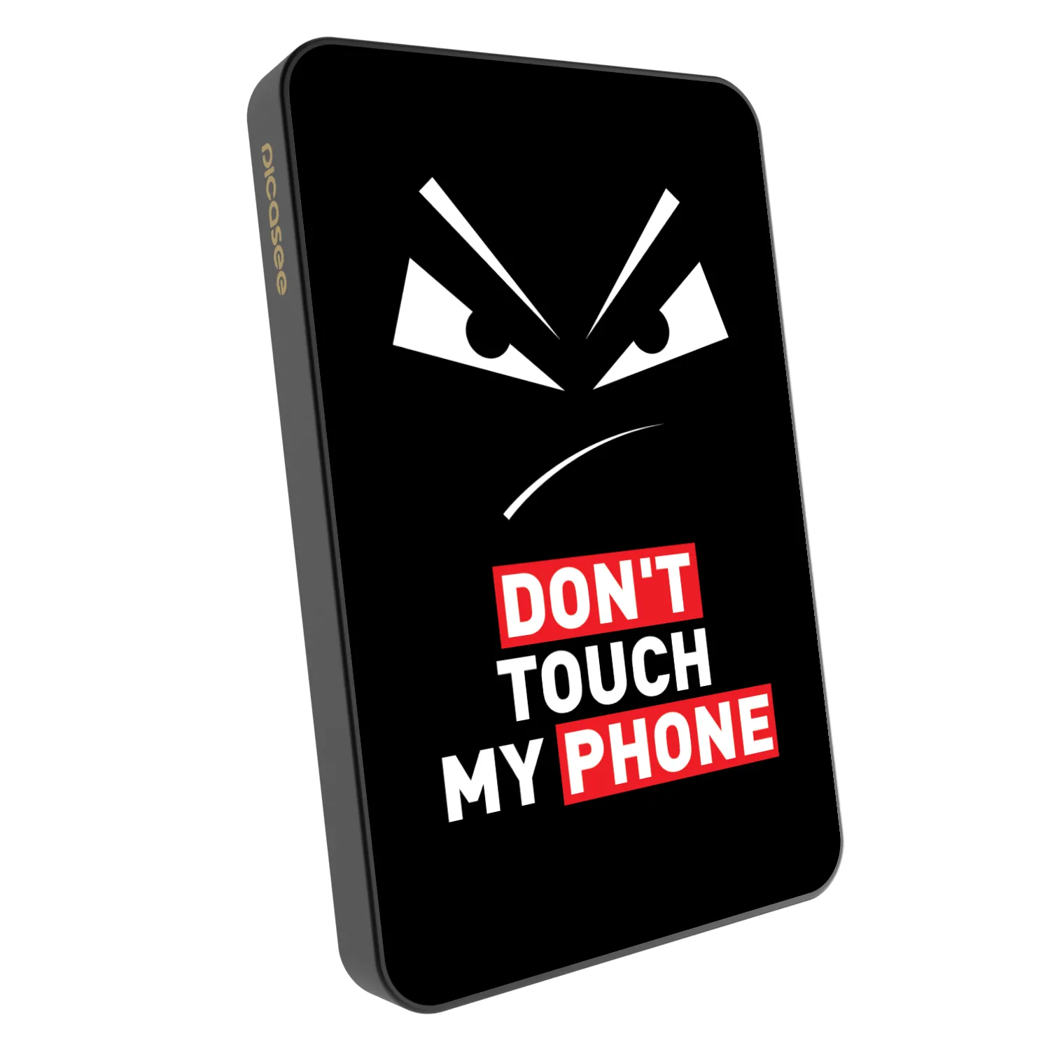 Picasee Powerbank cu MagSafe 5 000 mAh Gri - Evil Eye - Transparent