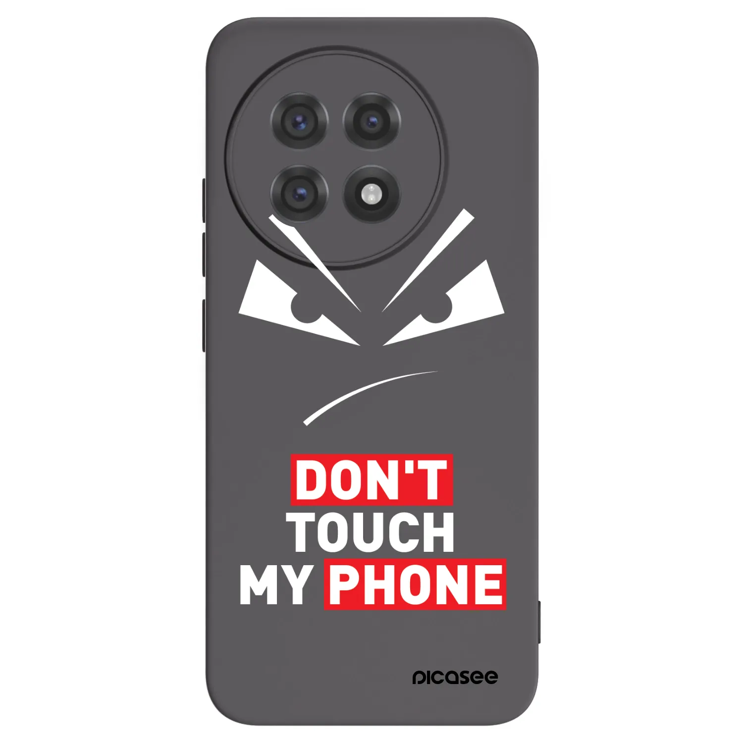 Picasee husă neagră din silicon pentru OnePlus 13R 5G - Evil Eye - Transparent