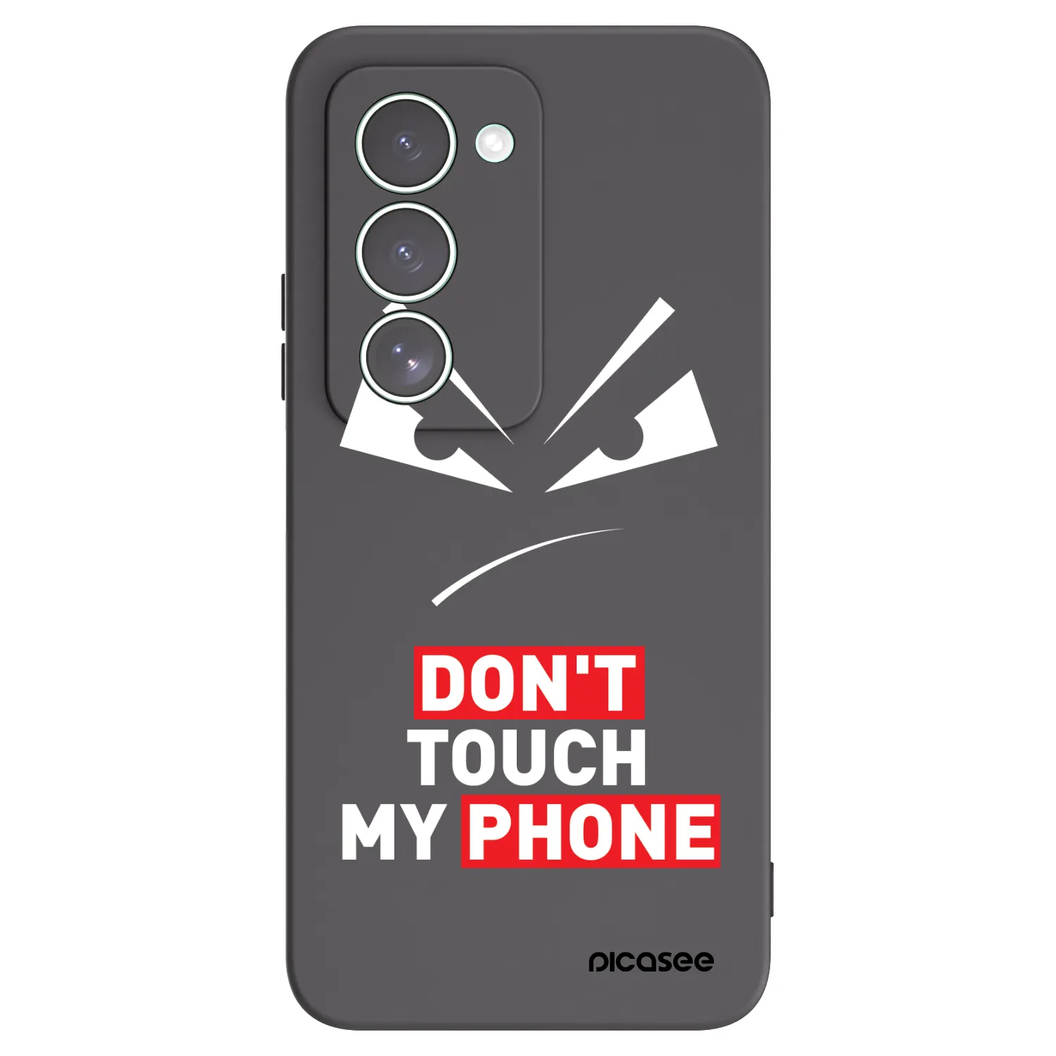 Picasee husă neagră din silicon pentru Xiaomi Redmi 15 5G - Evil Eye - Transparent