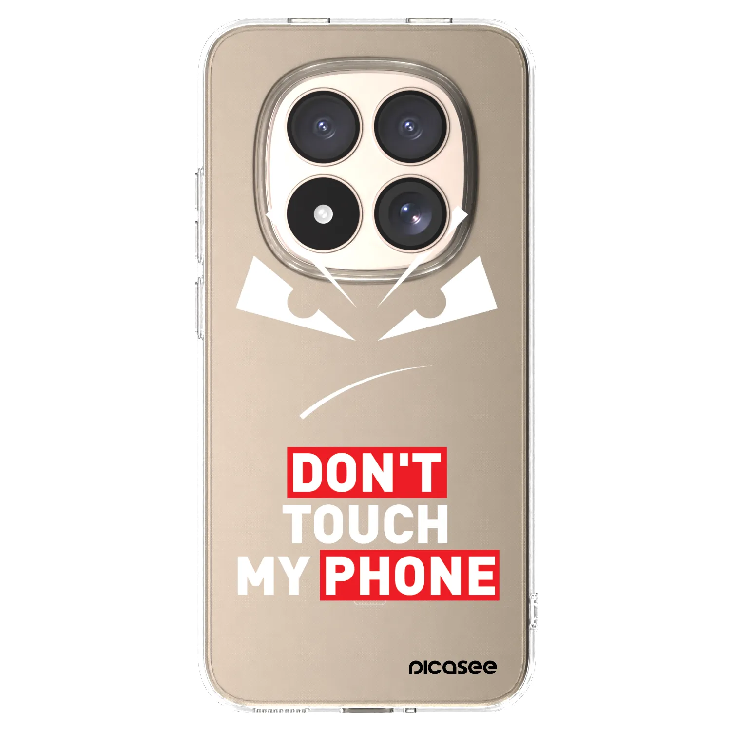 Picasee husă transparentă din silicon pentru Xiaomi Redmi Note 15 Pro 4G - Evil Eye - Transparent