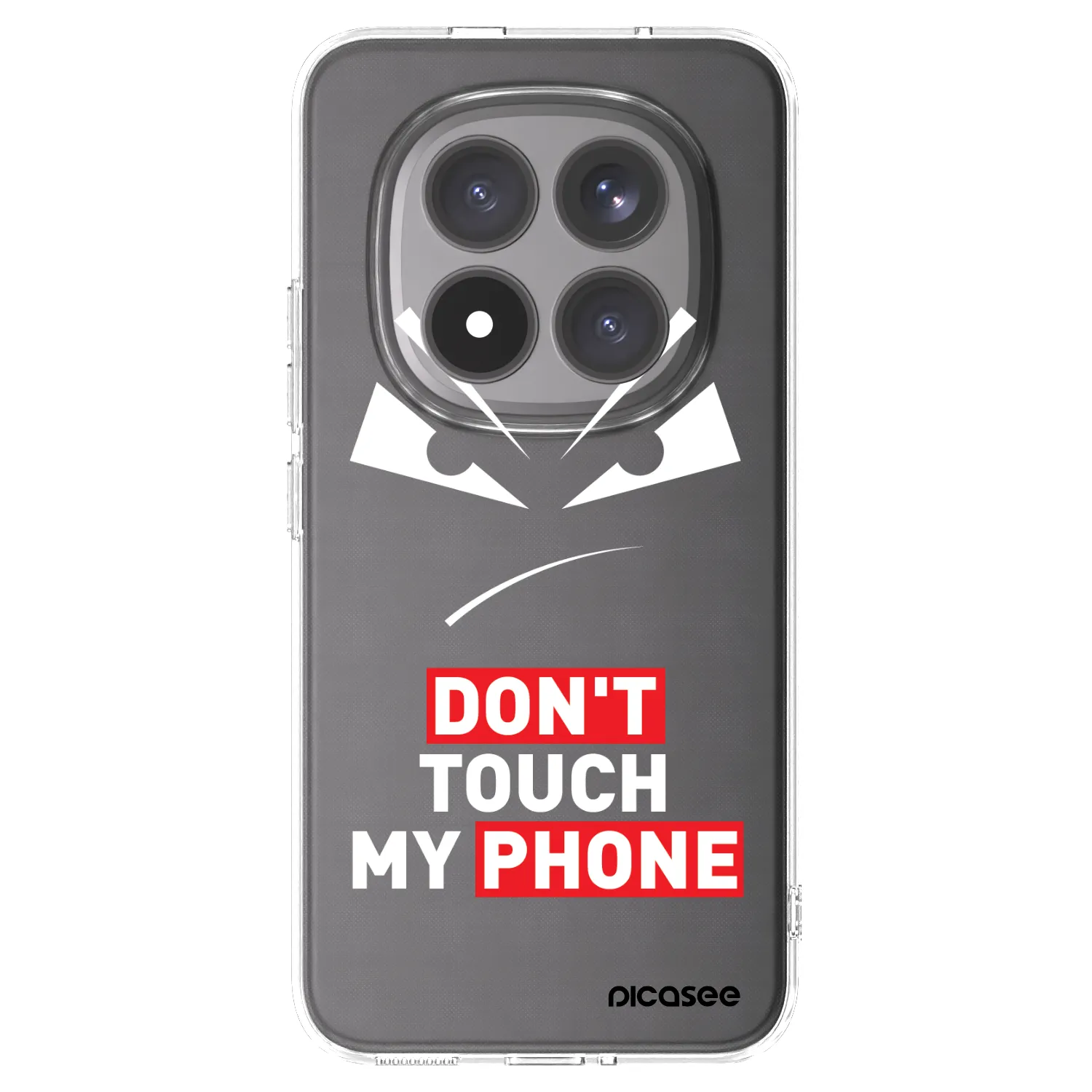 Picasee husă transparentă din silicon pentru Xiaomi Redmi Note 15 Pro+ - Evil Eye - Transparent