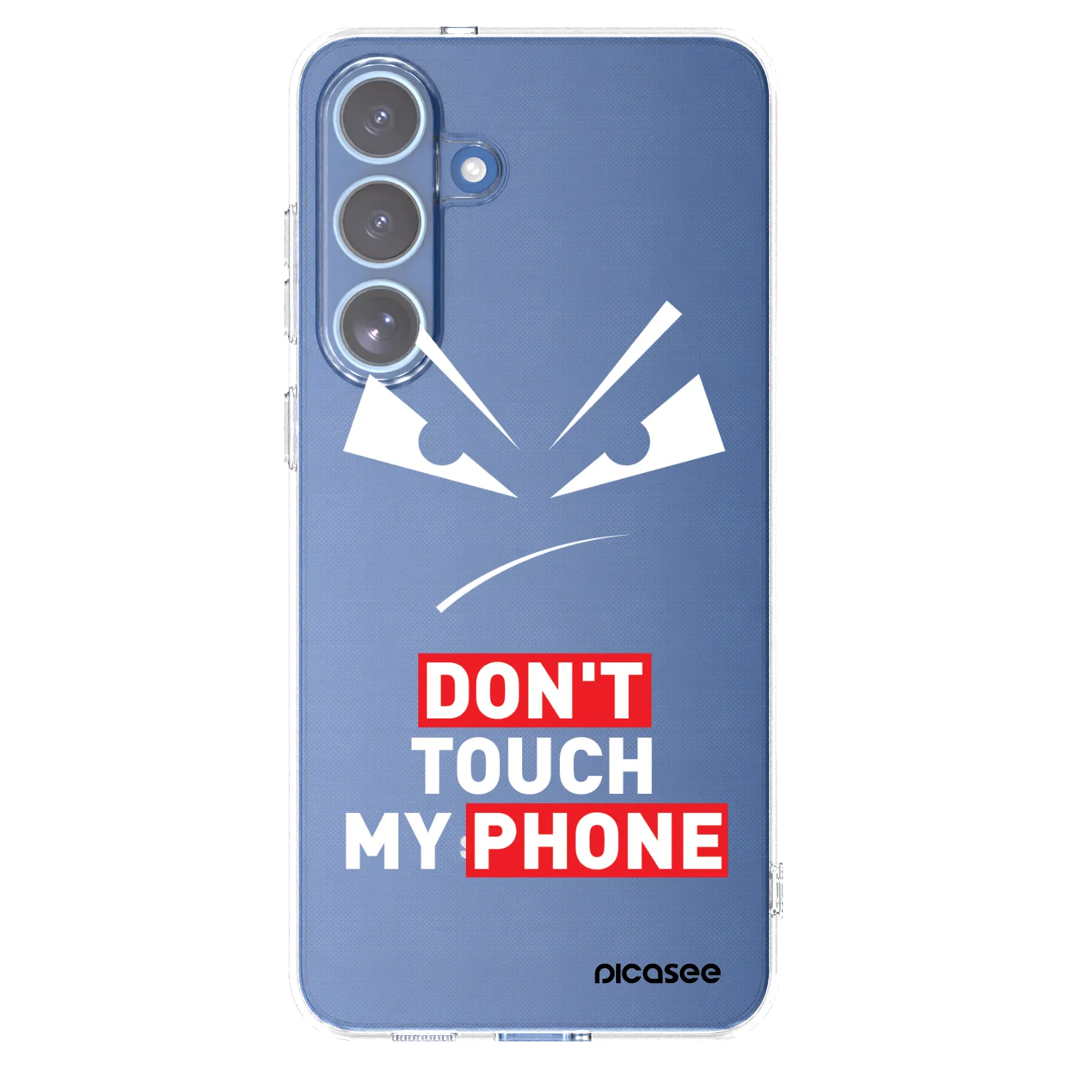 Picasee husă transparentă din silicon pentru Samsung Galaxy S25 FE 5G - Evil Eye - Transparent