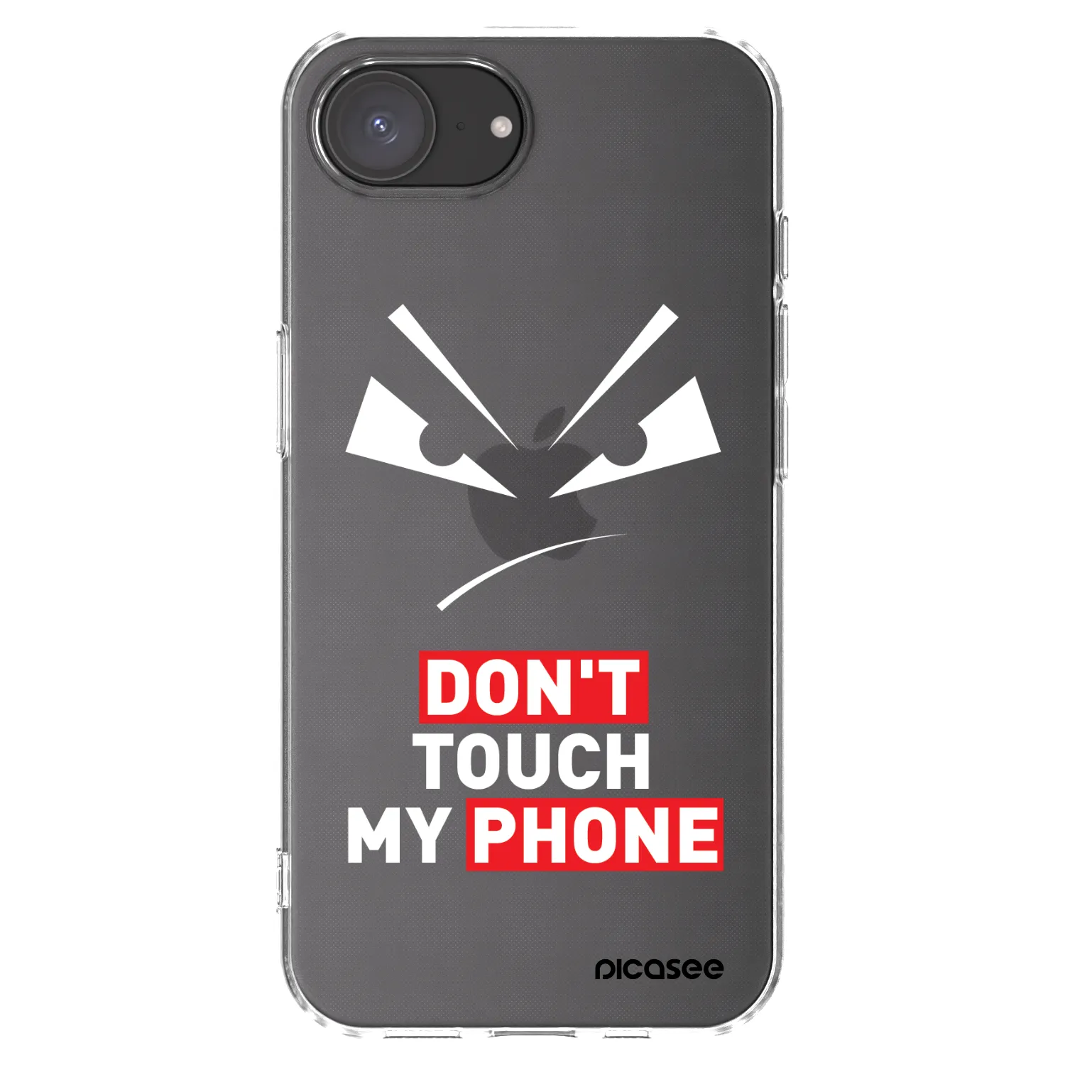 Picasee husă transparentă din silicon pentru Apple iPhone 17e - Evil Eye - Transparent