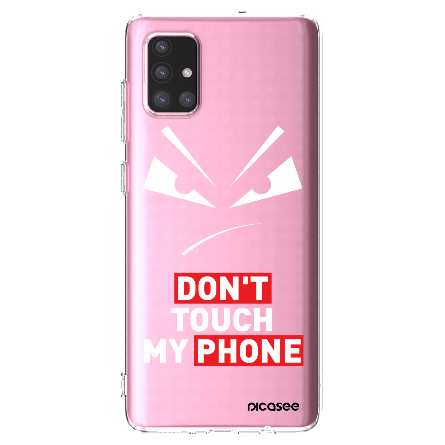 Picasee husă transparentă din silicon pentru Samsung Galaxy A71 A715F - Evil Eye - Transparent
