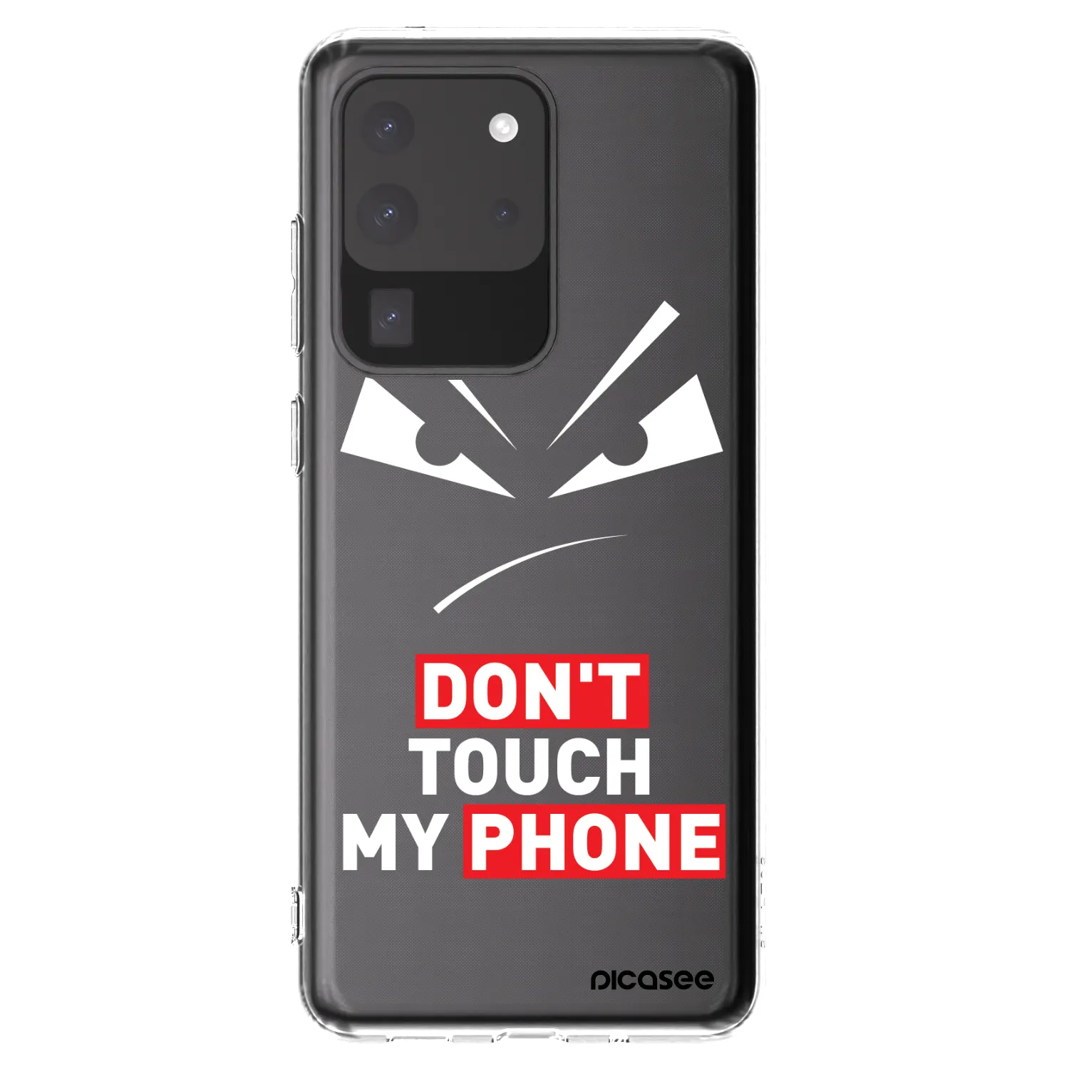 Picasee husă transparentă din silicon pentru Samsung Galaxy S20 Ultra 5G G988F - Evil Eye - Transparent