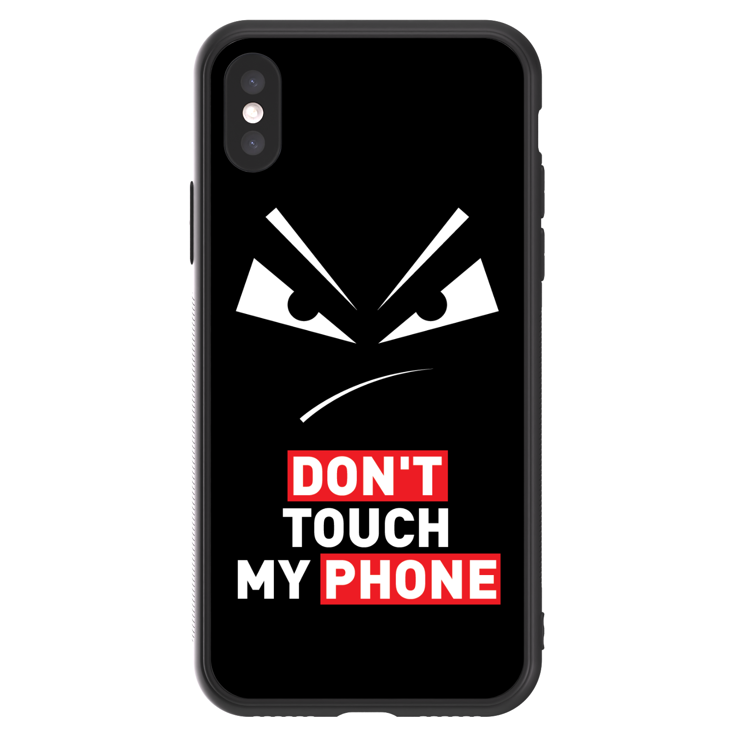 Picasee ULTIMATE CASE pentru Apple iPhone X/XS - Evil Eye - Transparent