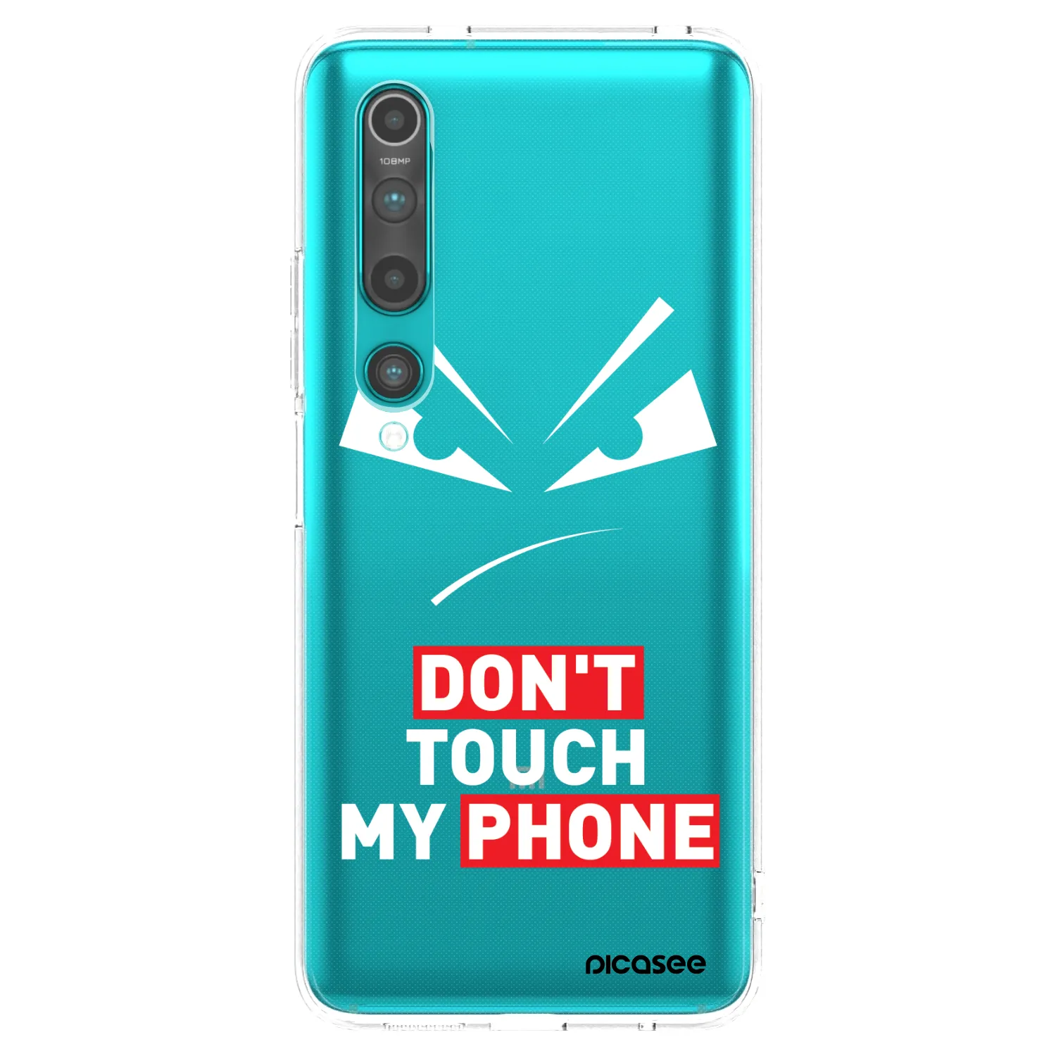 Picasee husă transparentă din silicon pentru Xiaomi Mi 10 - Evil Eye - Transparent