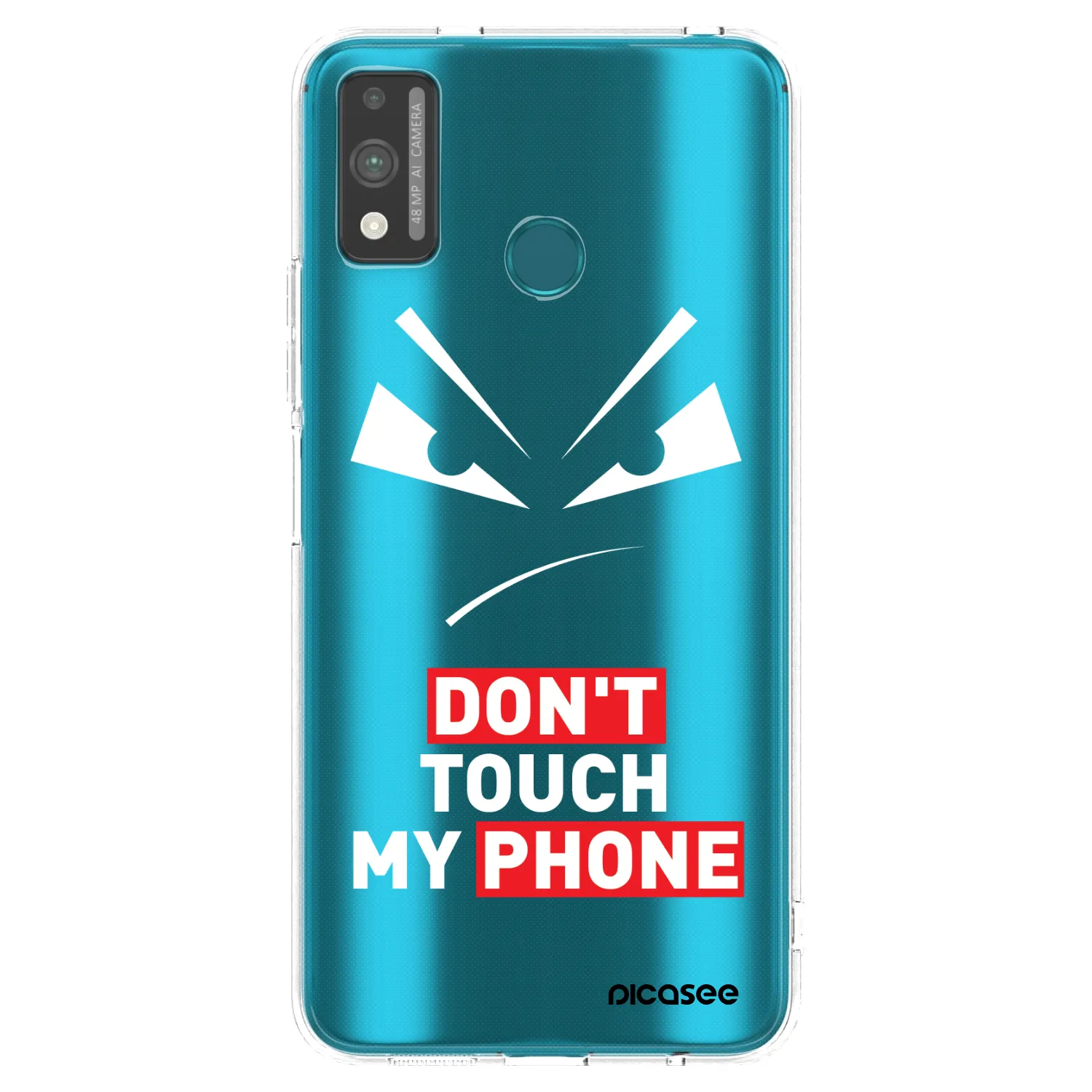 Picasee husă transparentă din silicon pentru Honor 9X Lite - Evil Eye - Transparent