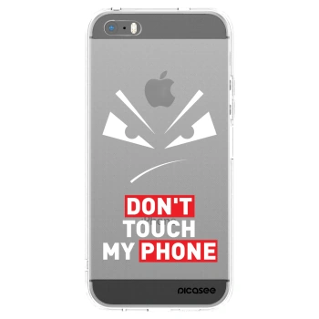 Picasee husă transparentă din silicon pentru Apple iPhone 5/5S/SE - Evil Eye - Transparent